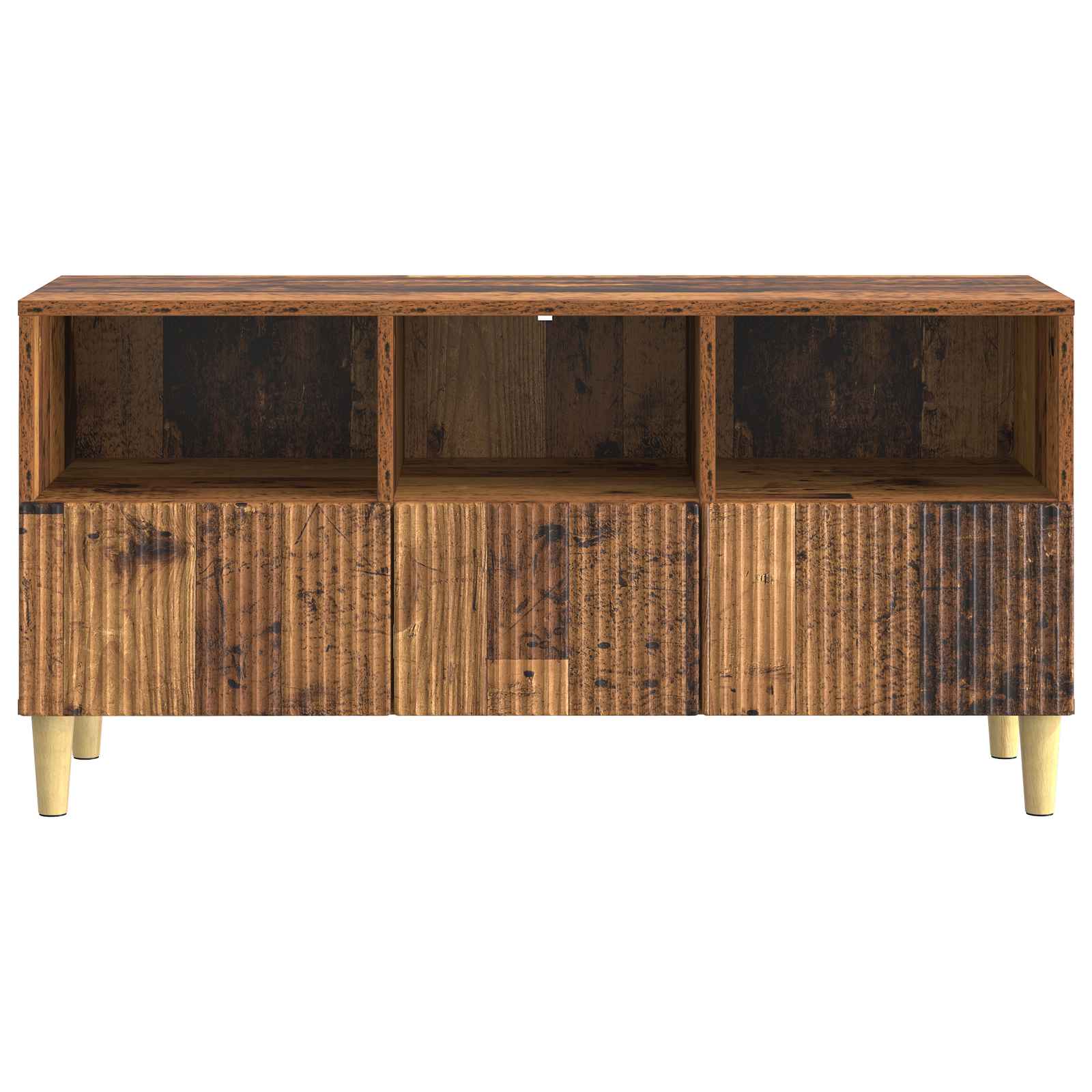 Meuble TV Bois ancien 102 x 34,5 x 50 cm Bois d'ingénierie - XIOS