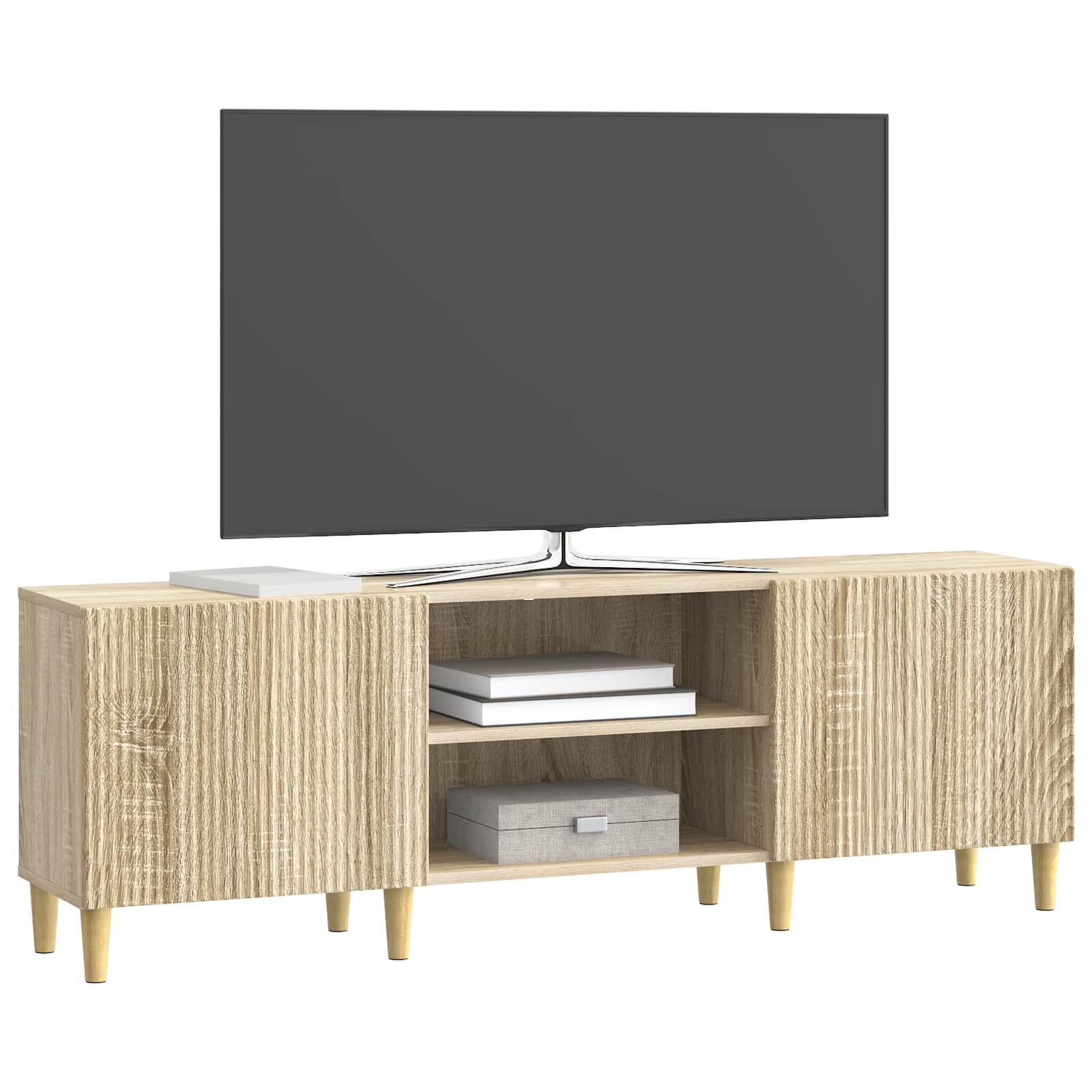 Meuble TV Chêne Sonoma 150 x 31 x 50 cm Bois d'ingénierie - XIOS