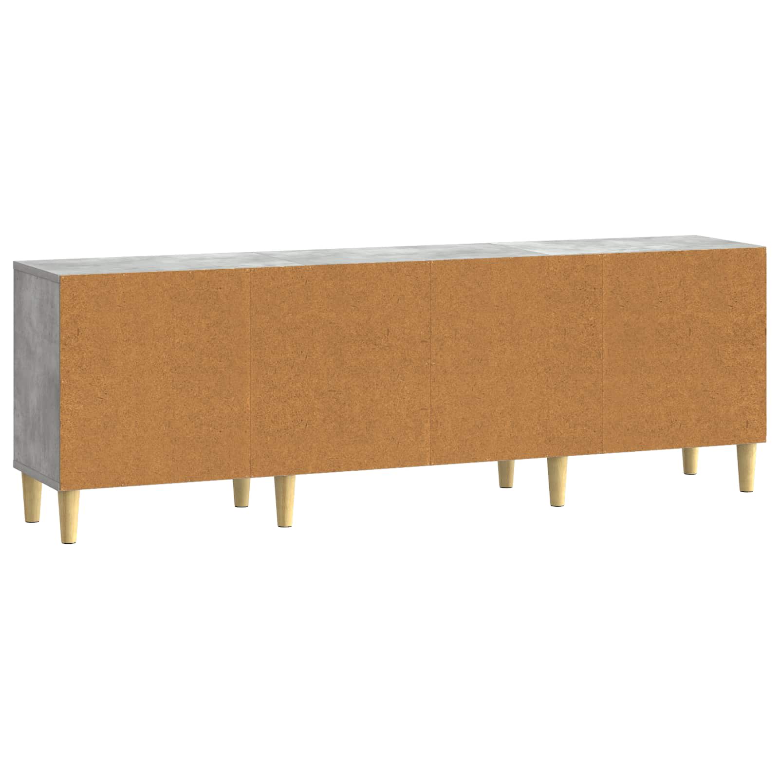 Meuble TV Gris béton 150 x 31 x 50 cm Bois d'ingénierie - XIOS