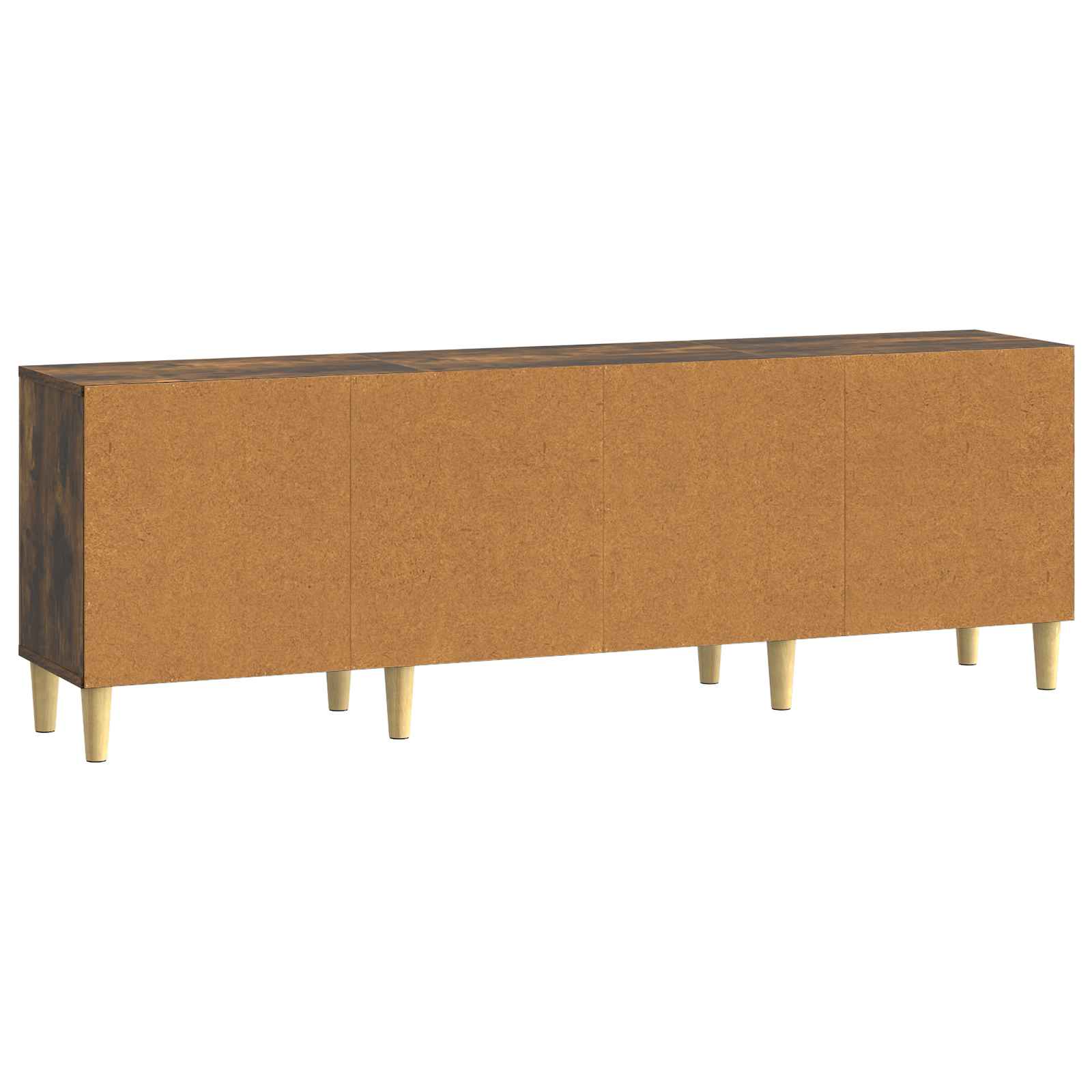 Meuble TV Chêne fumé 150 x 31 x 50 cm Bois d'ingénierie - XIOS