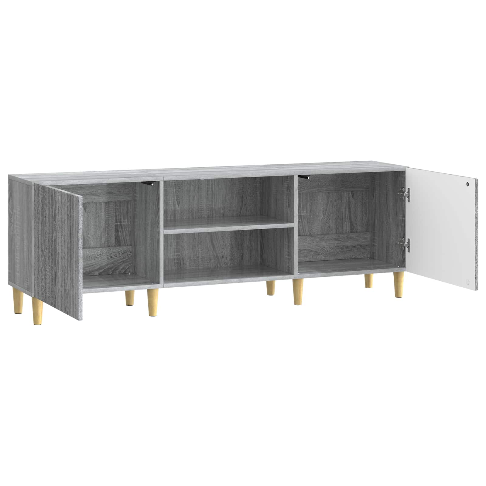 Meuble TV Sonoma gris 150 x 31 x 50 cm Bois d'ingénierie - XIOS