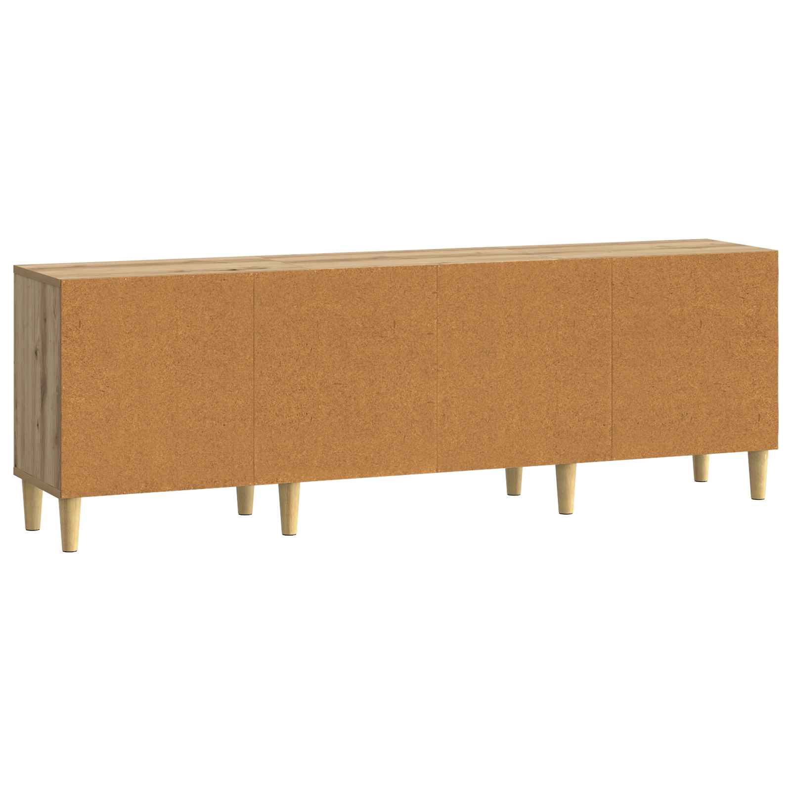 Meuble TV Chêne artisanal 150 x 31 x 50 cm Bois d'ingénierie - XIOS
