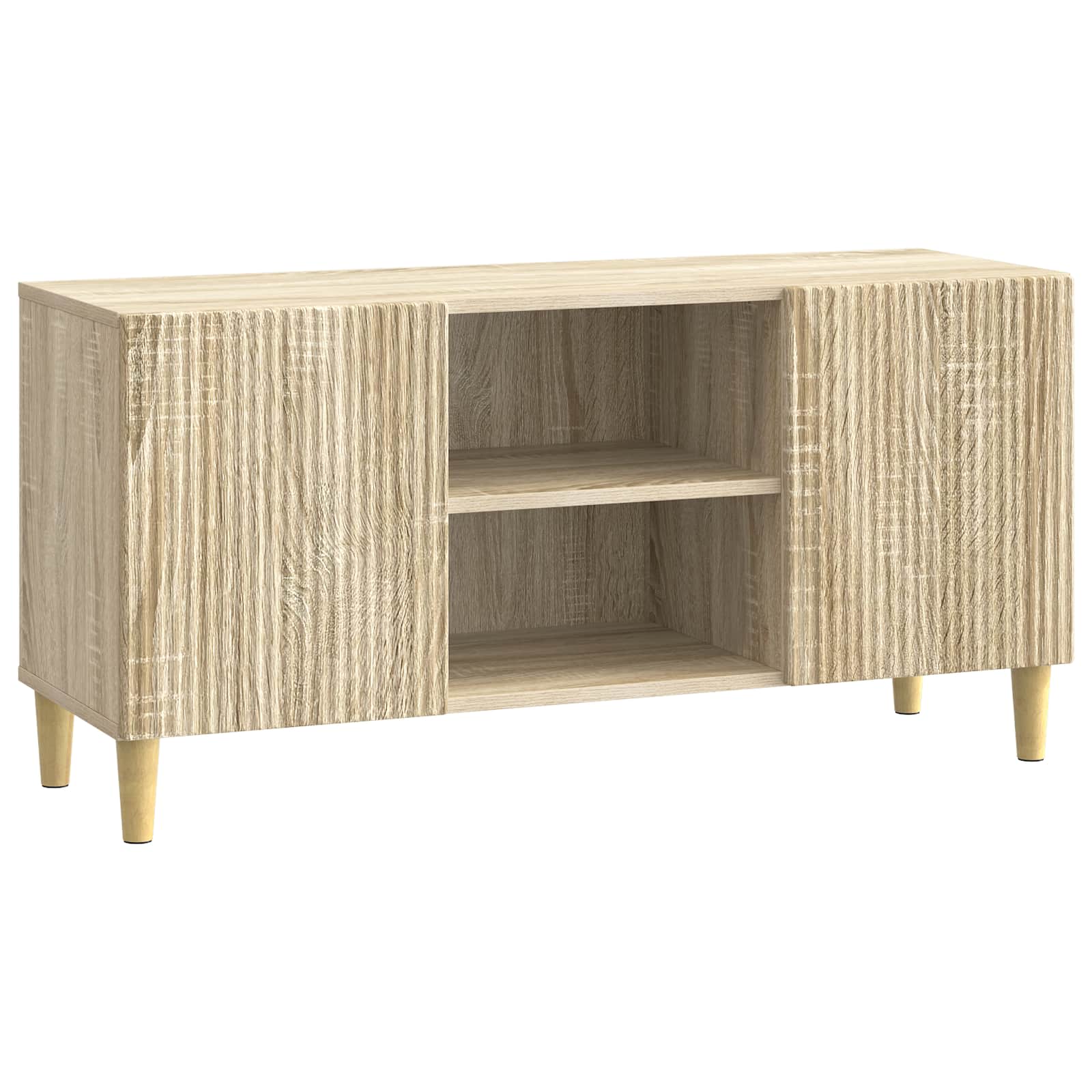 Meuble TV Chêne Sonoma 102 x 34,5 x 50 cm Bois d'ingénierie - XIOS