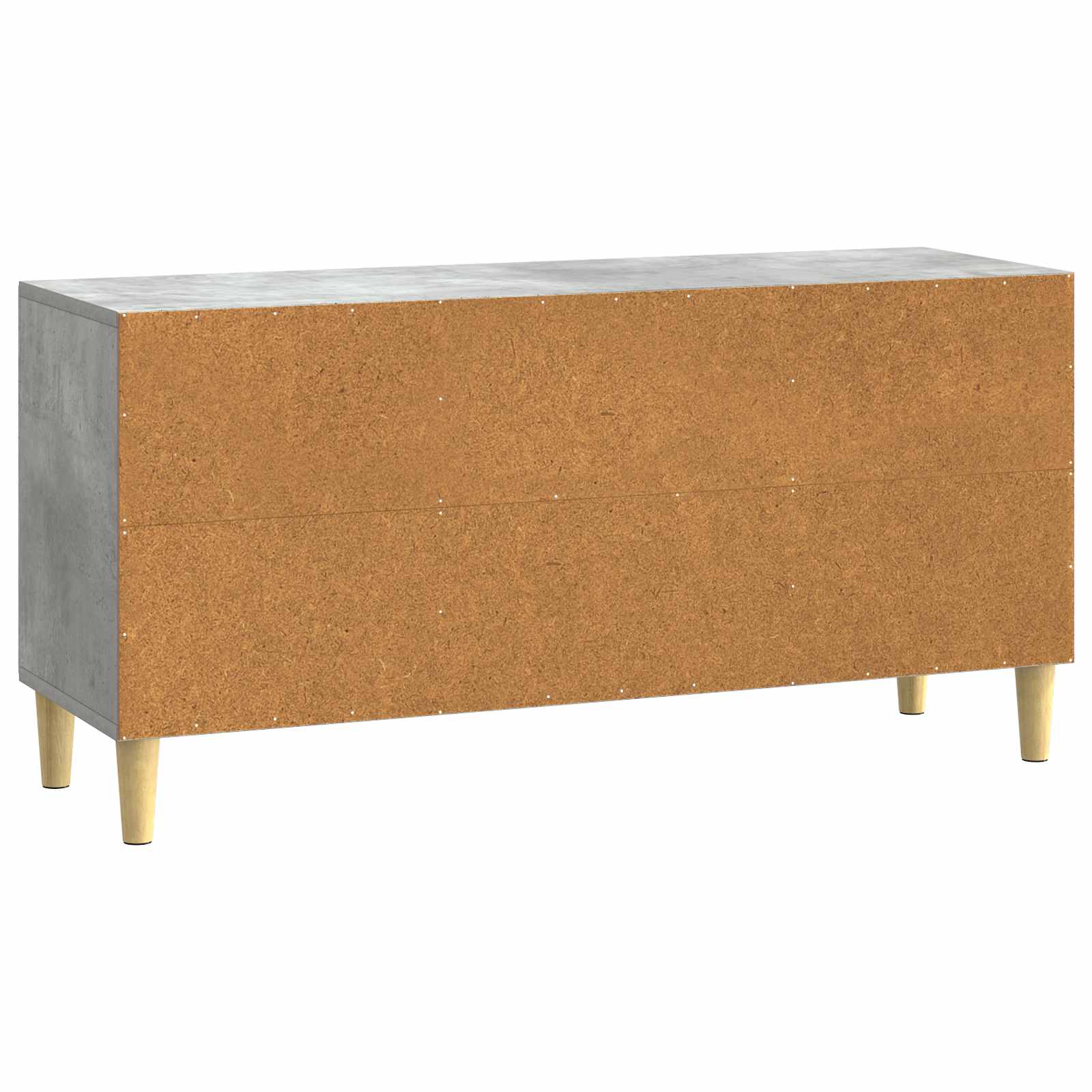 Meuble TV Gris béton 102 x 34,5 x 50 cm Bois d'ingénierie - XIOS