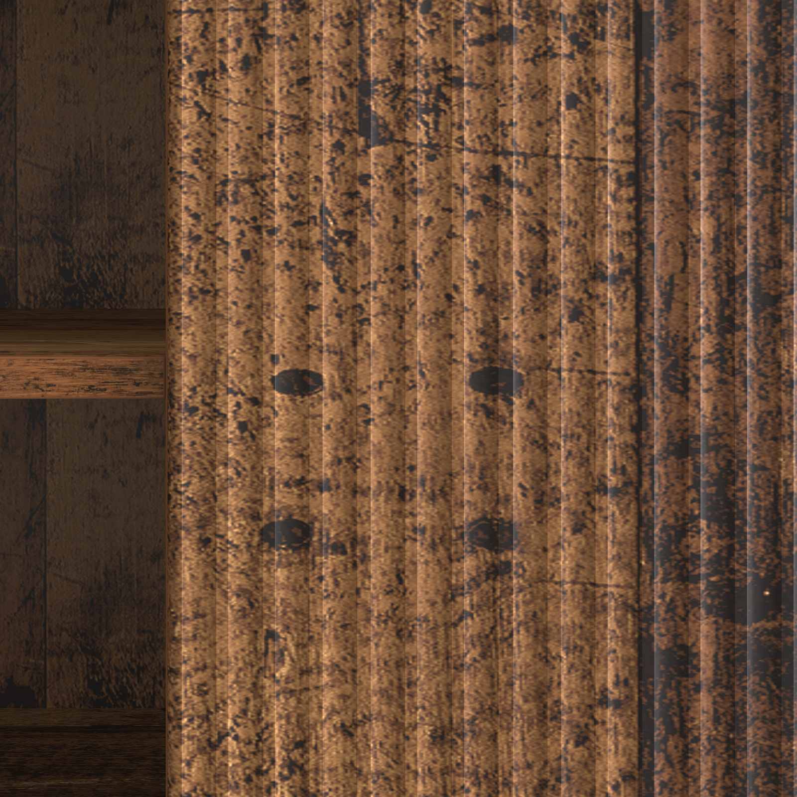 Meuble TV Bois ancien 102 x 34,5 x 50 cm Bois d'ingénierie - XIOS