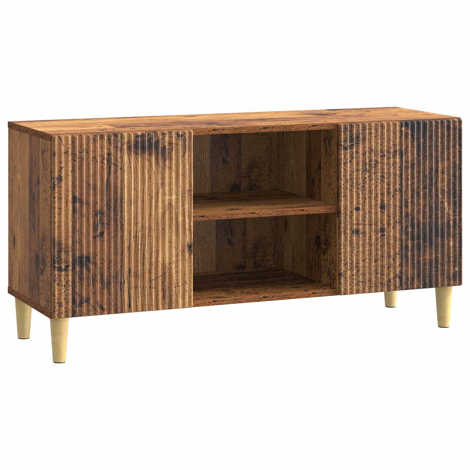 Meuble TV Bois ancien 102 x 34,5 x 50 cm Bois d'ingénierie - XIOS