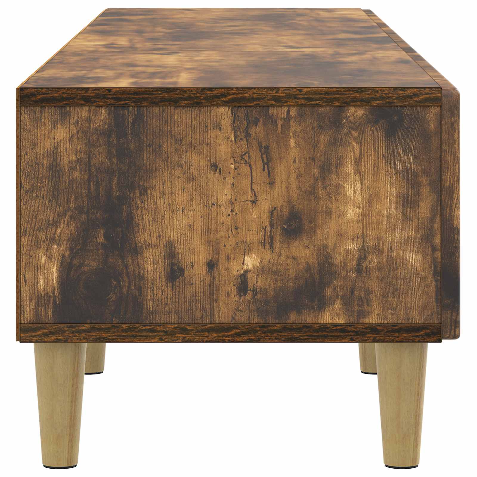 Meuble TV Chêne fumé 147 x 34,5 x 30 cm Bois d'ingénierie - XIOS