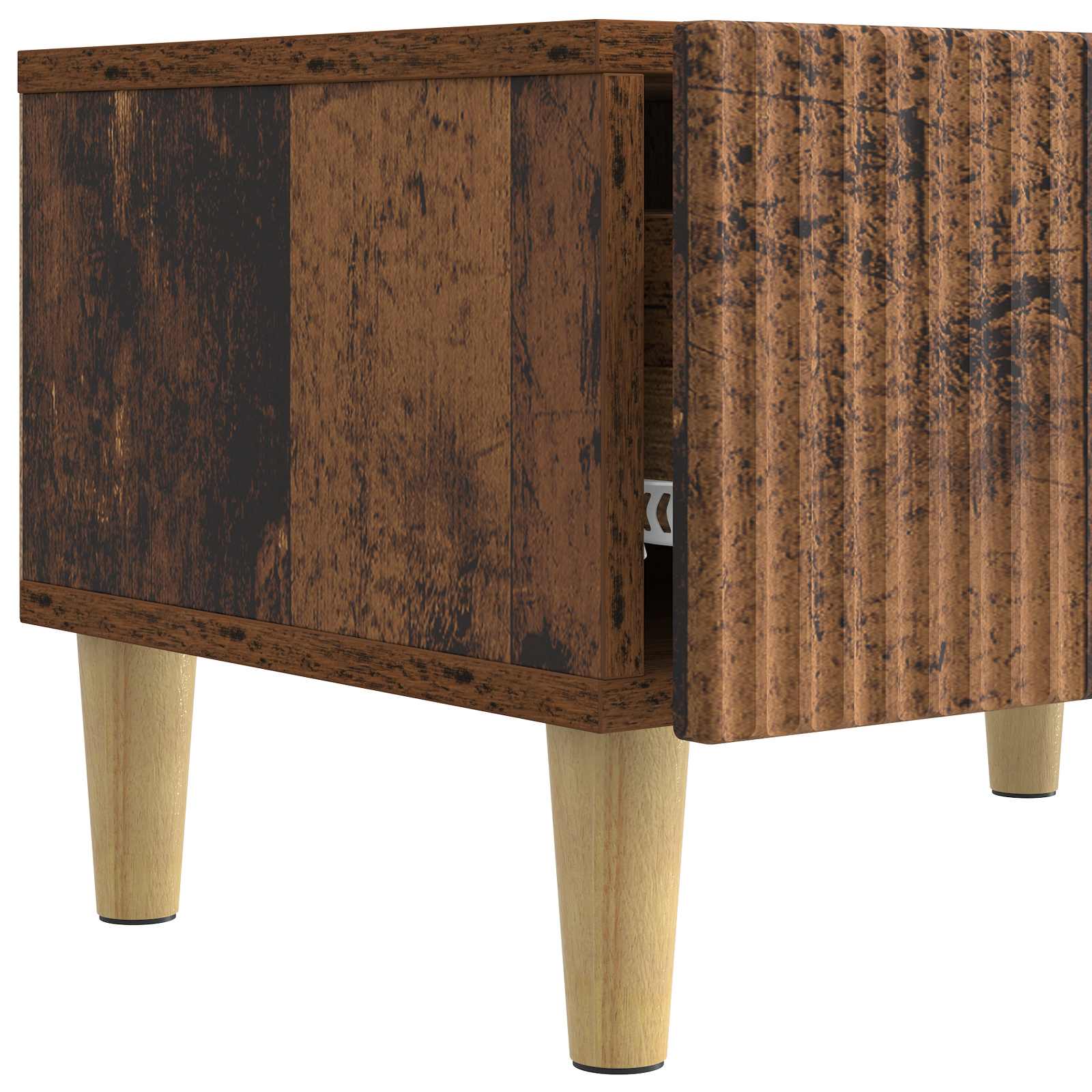 Meuble TV Bois ancien 147 x 34,5 x 30 cm Bois d'ingénierie - XIOS