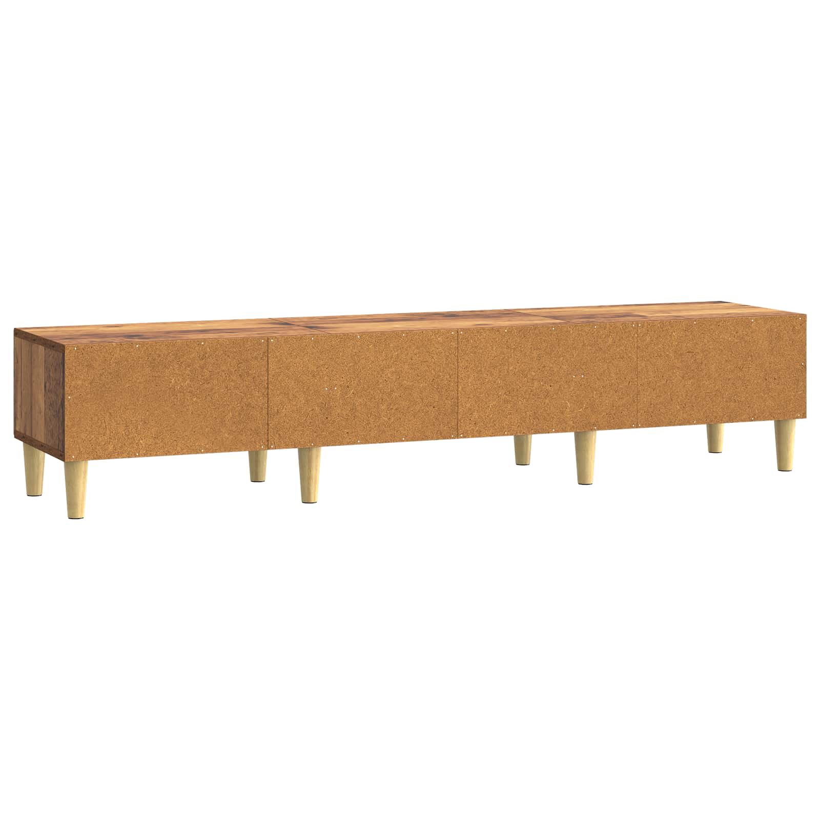 Meuble TV Bois ancien 147 x 34,5 x 30 cm Bois d'ingénierie - XIOS