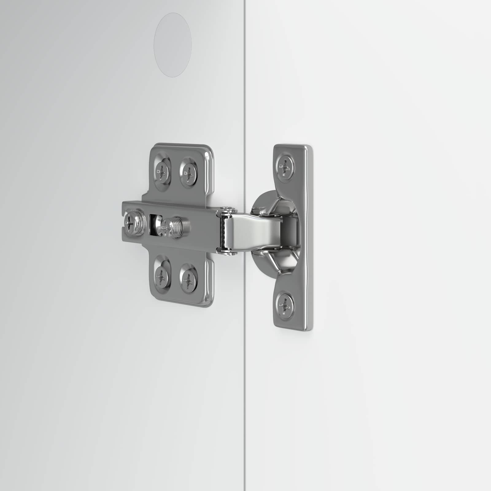 Meuble TV Blanc 99 x 34,5 x 50 cm Bois d'ingénierie - XIOS