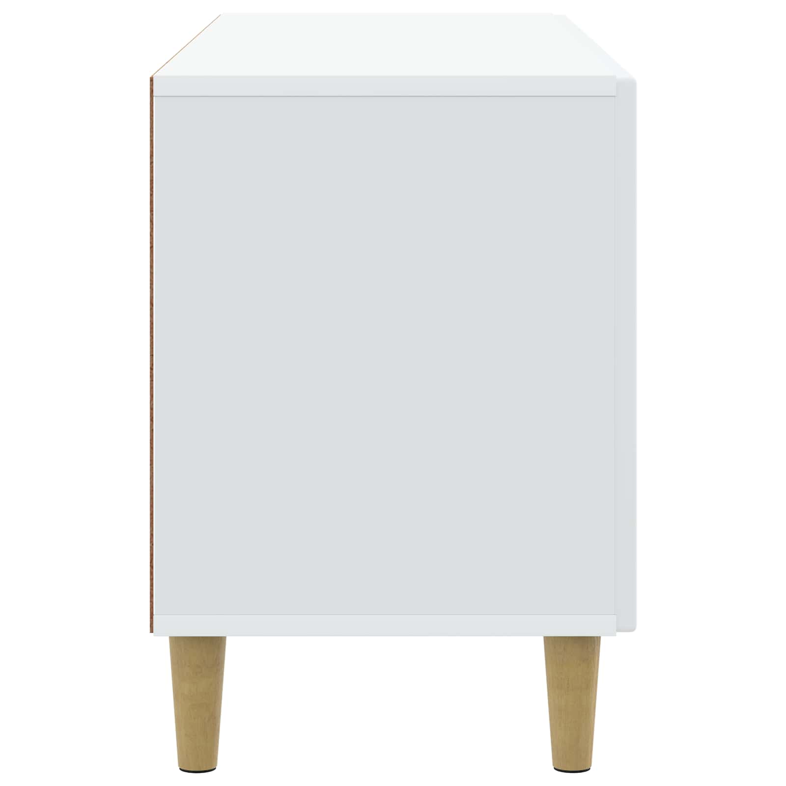 Meuble TV Blanc 99 x 34,5 x 50 cm Bois d'ingénierie - XIOS