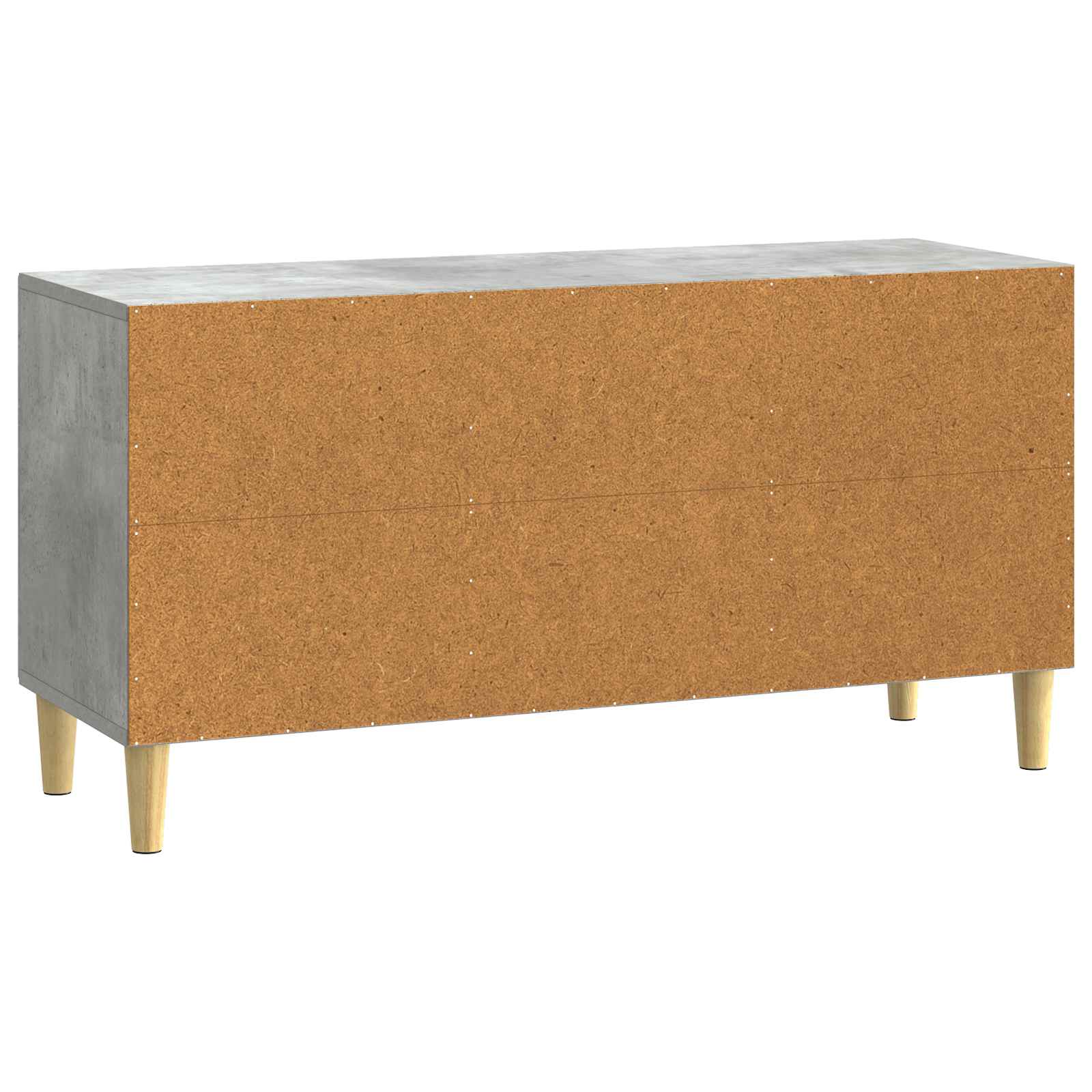 Meuble TV Gris béton 99 x 34,5 x 50 cm Bois d'ingénierie - XIOS