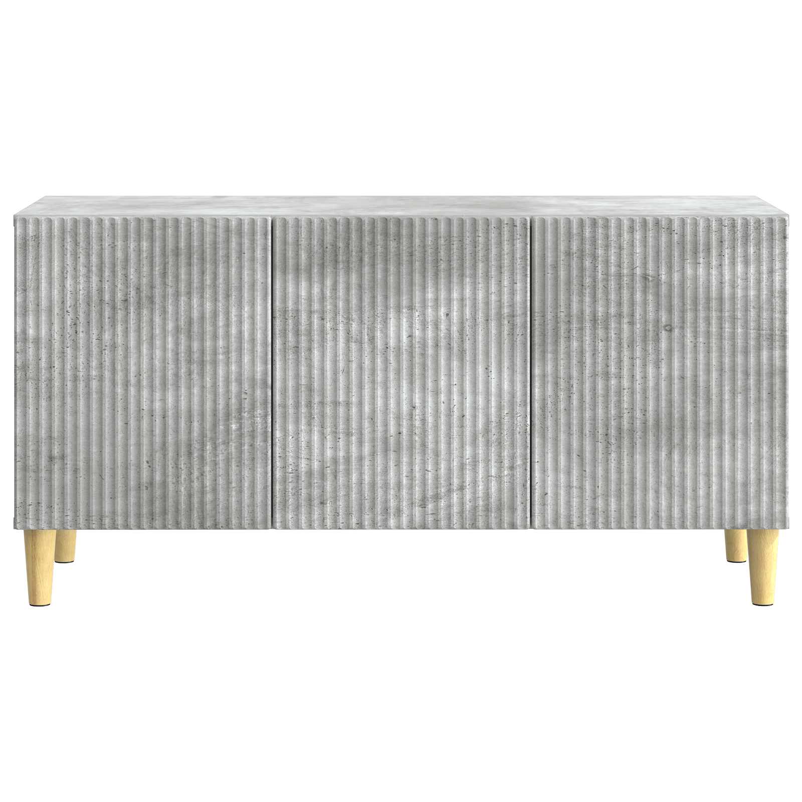 Meuble TV Gris béton 99 x 34,5 x 50 cm Bois d'ingénierie - XIOS