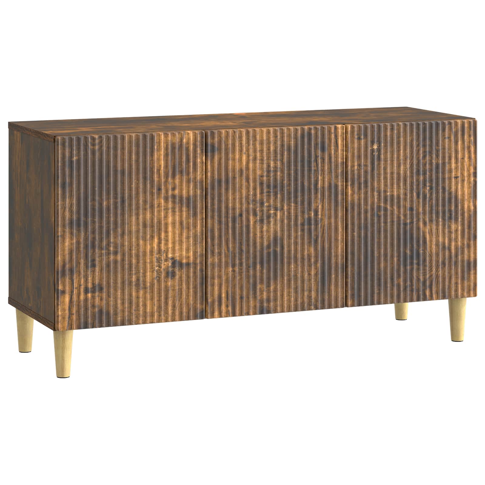 Meuble TV Chêne fumé 99 x 34,5 x 50 cm Bois d'ingénierie - XIOS