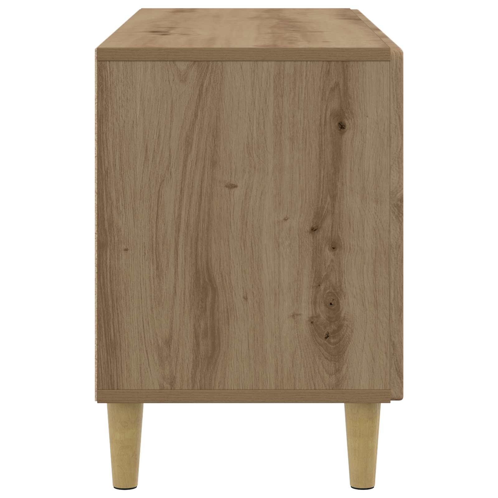 Meuble TV Chêne artisanal 99 x 34,5 x 50 cm Bois d'ingénierie - XIOS