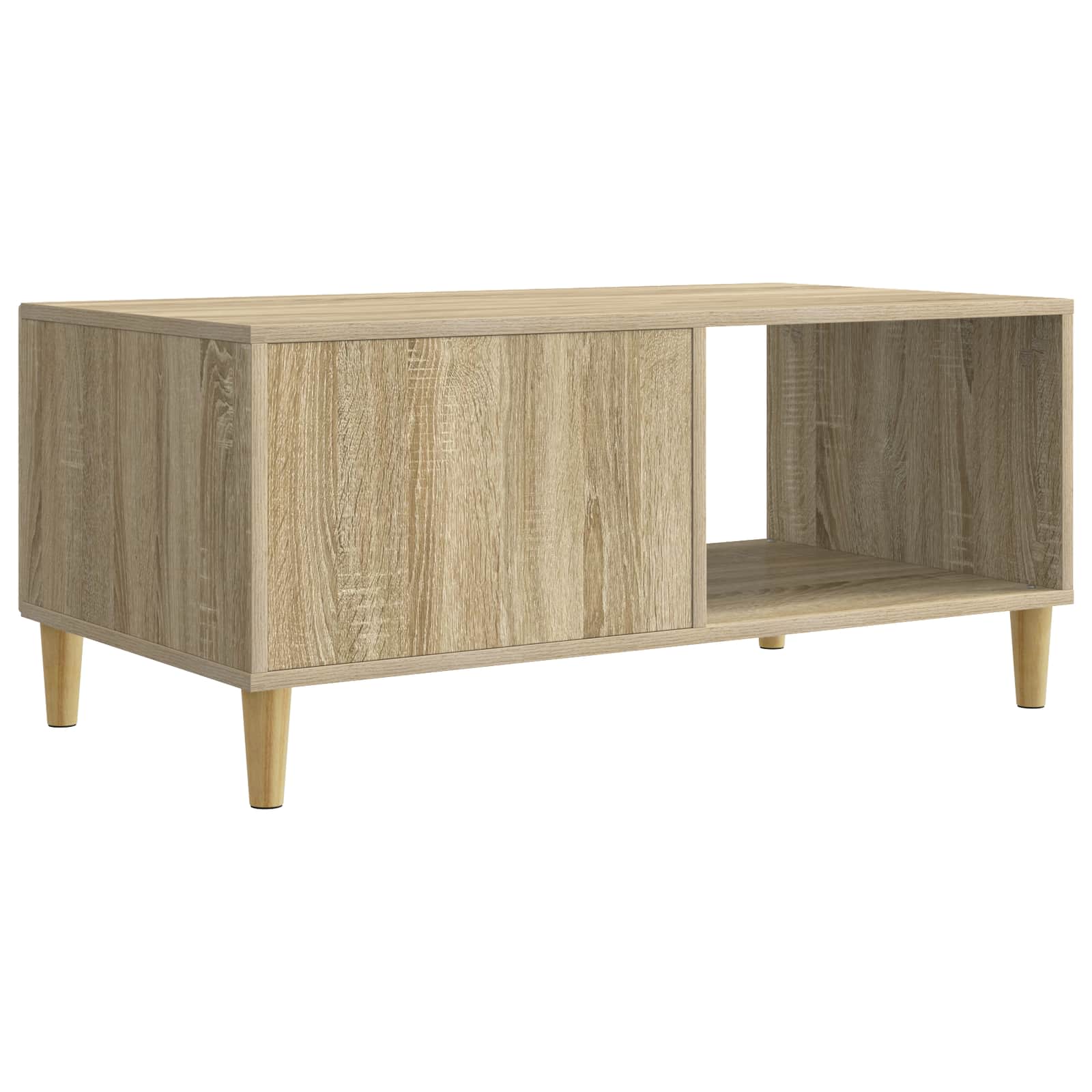 Table basse Chêne Sonoma 90 x 50 x 40 cm Bois d'ingénierie - XIOS