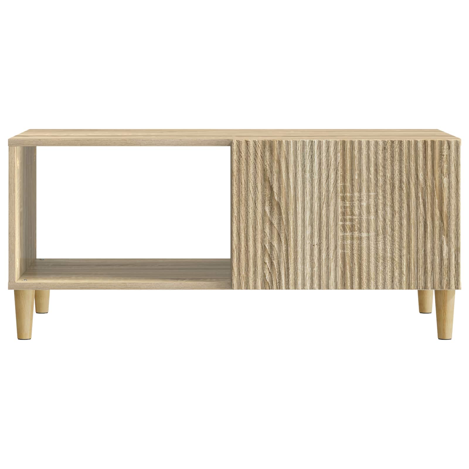 Table basse Chêne Sonoma 90 x 50 x 40 cm Bois d'ingénierie - XIOS
