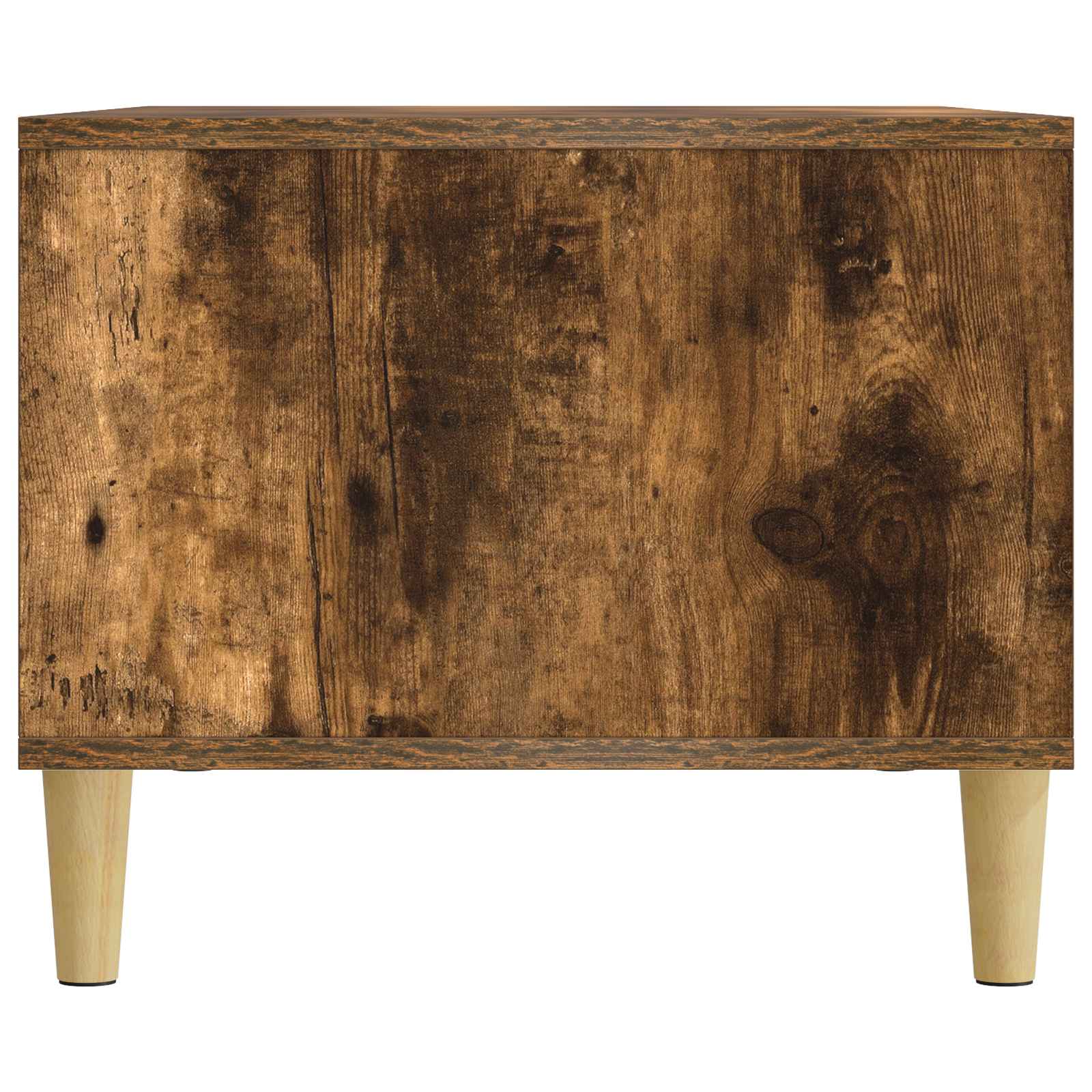 Table basse Chêne fumé 90 x 50 x 40 cm Bois d'ingénierie - XIOS