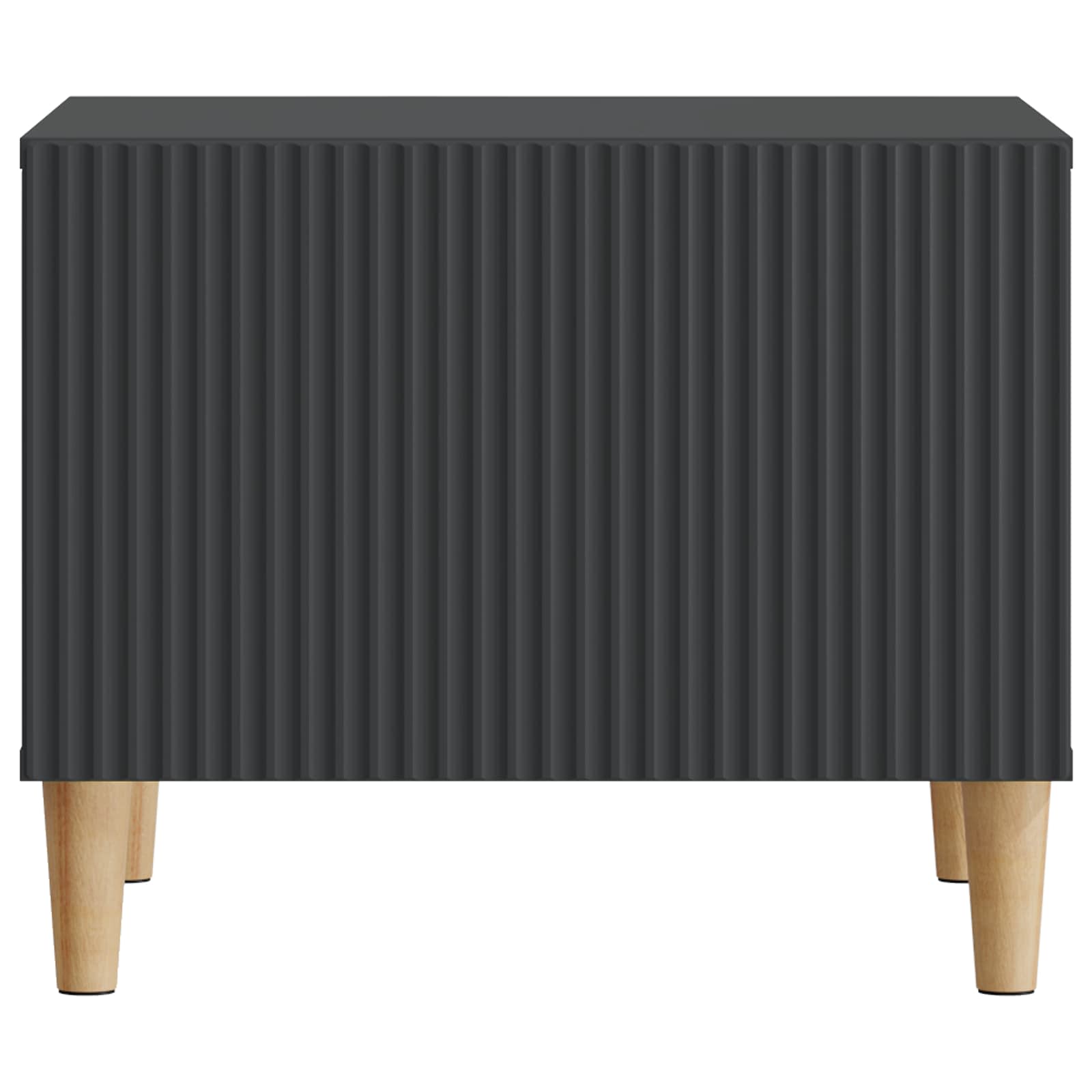 Table basse avec tiroir Noir 49 x 50 x 40 cm Bois d'ingénierie - XIOS