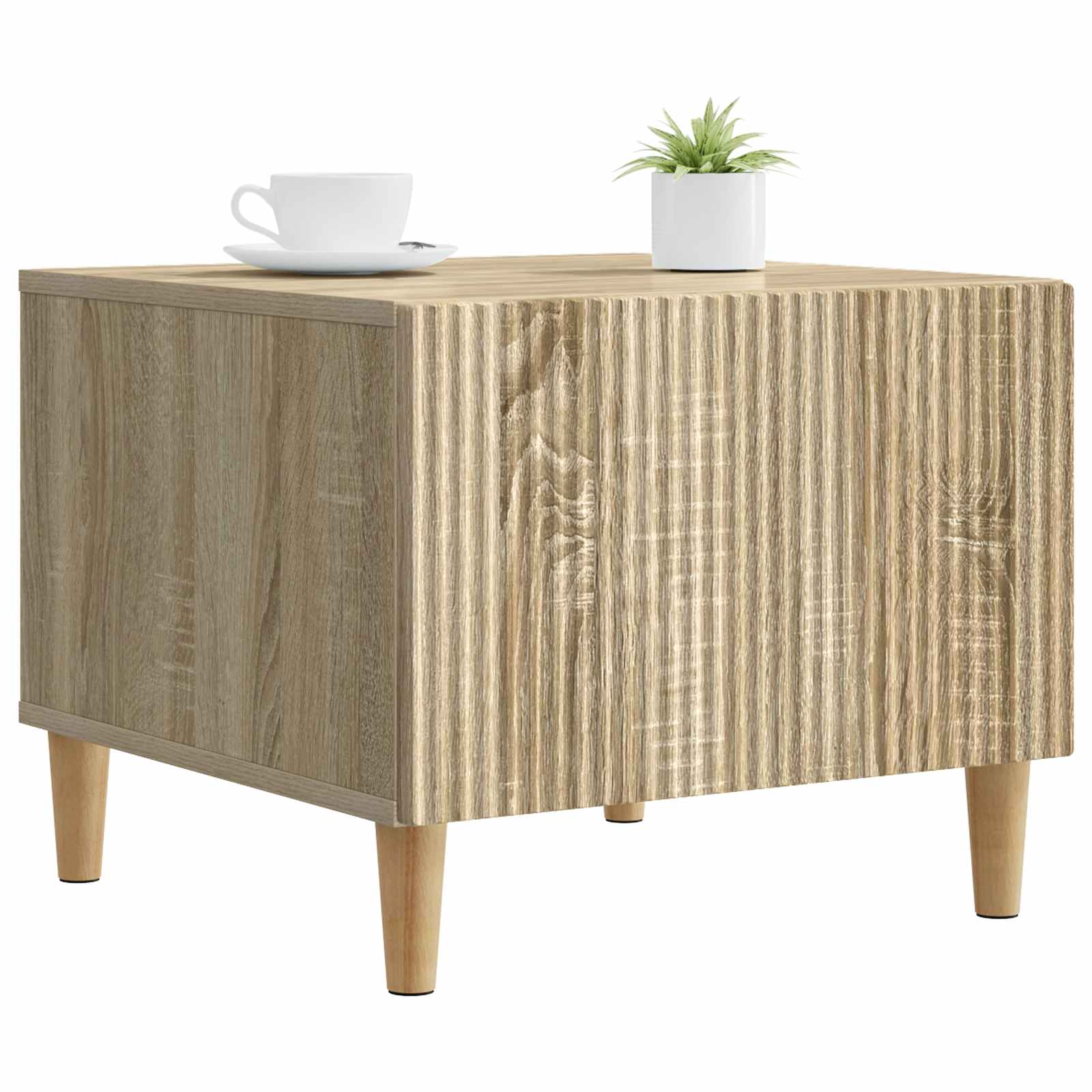 Table basse Chêne Sonoma 49 x 50 x 40 cm Bois d'ingénierie - XIOS