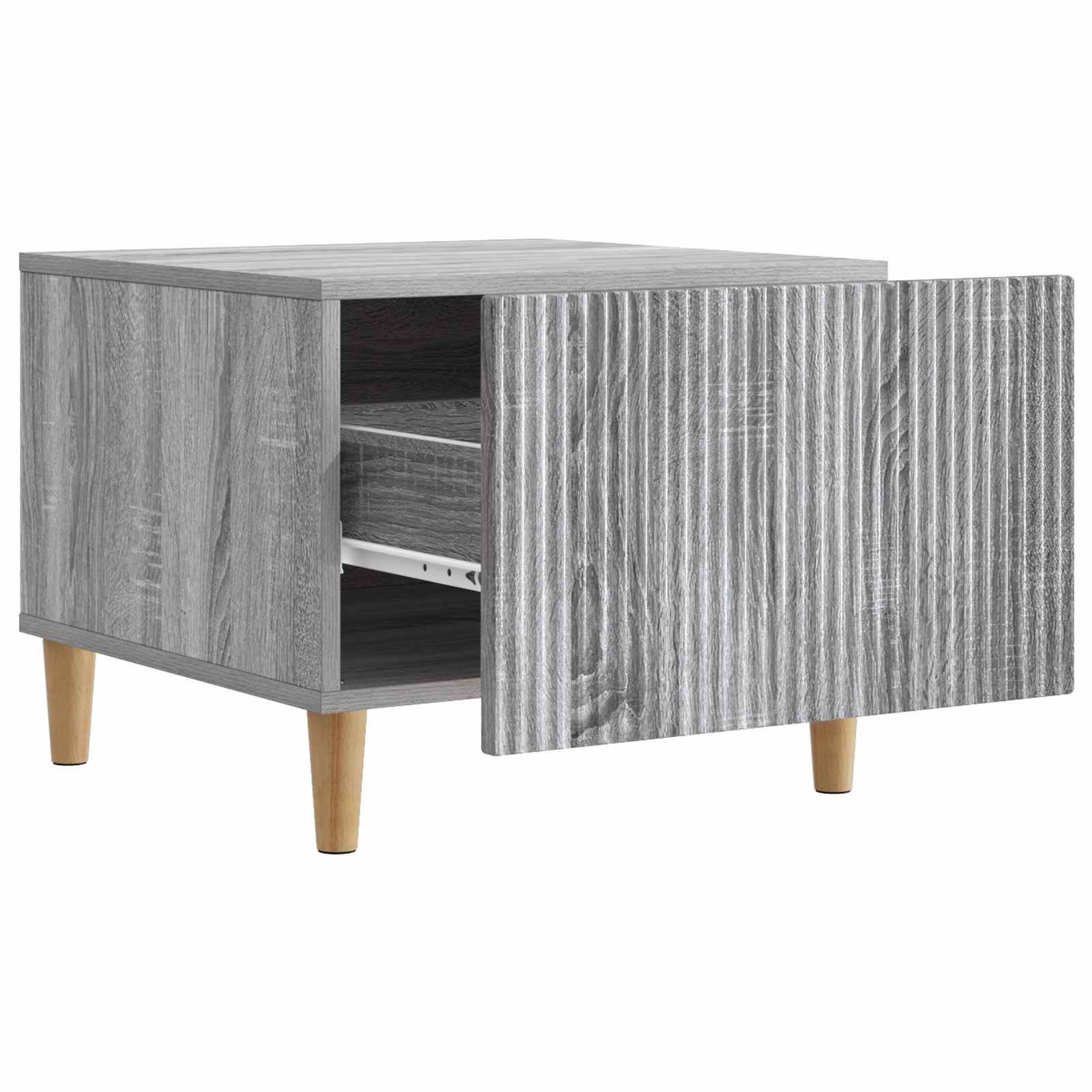 Table basse Sonoma gris 49 x 50 x 40 cm Bois d'ingénierie - XIOS