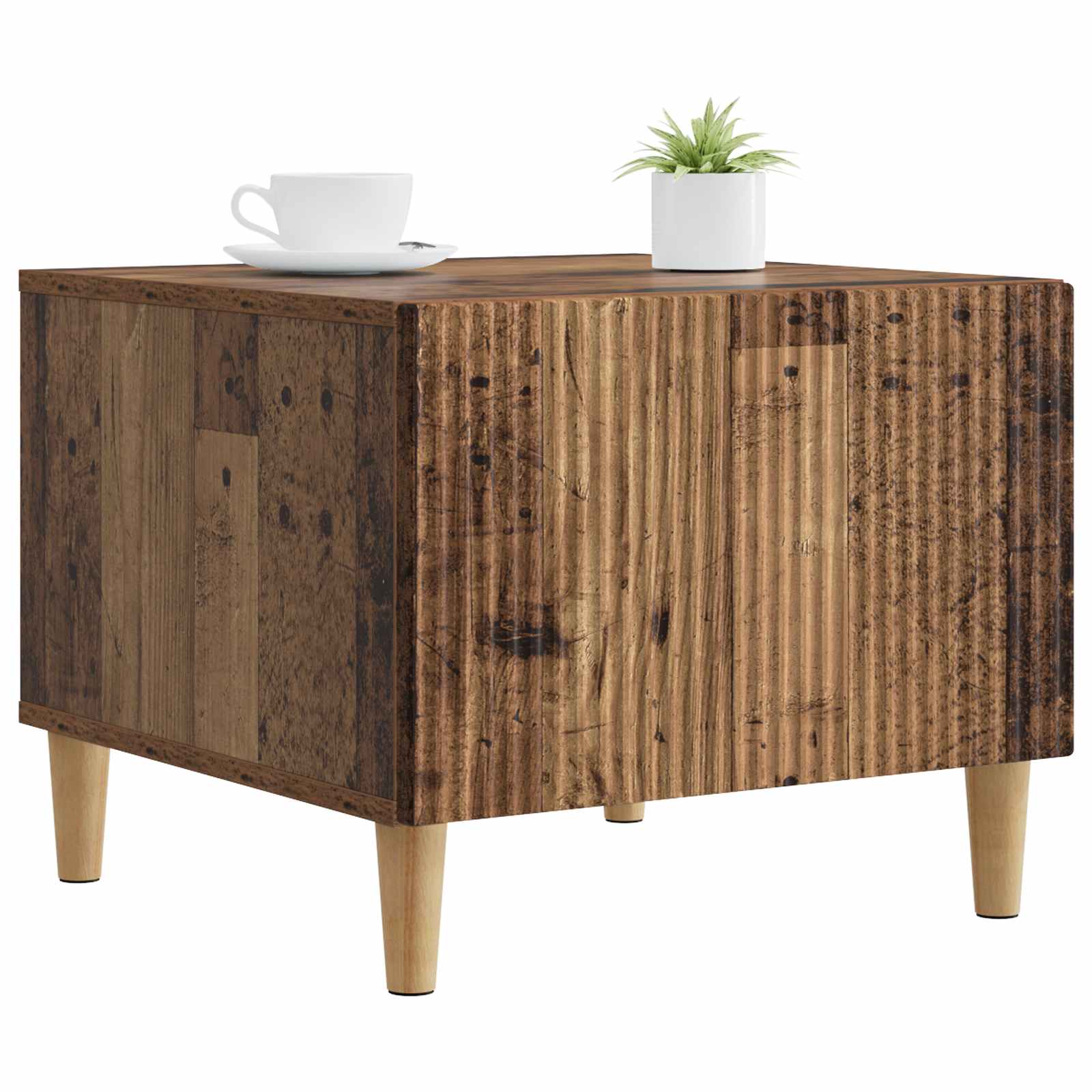 Table basse Bois ancien 49 x 50 x 40 cm Bois d'ingénierie - XIOS