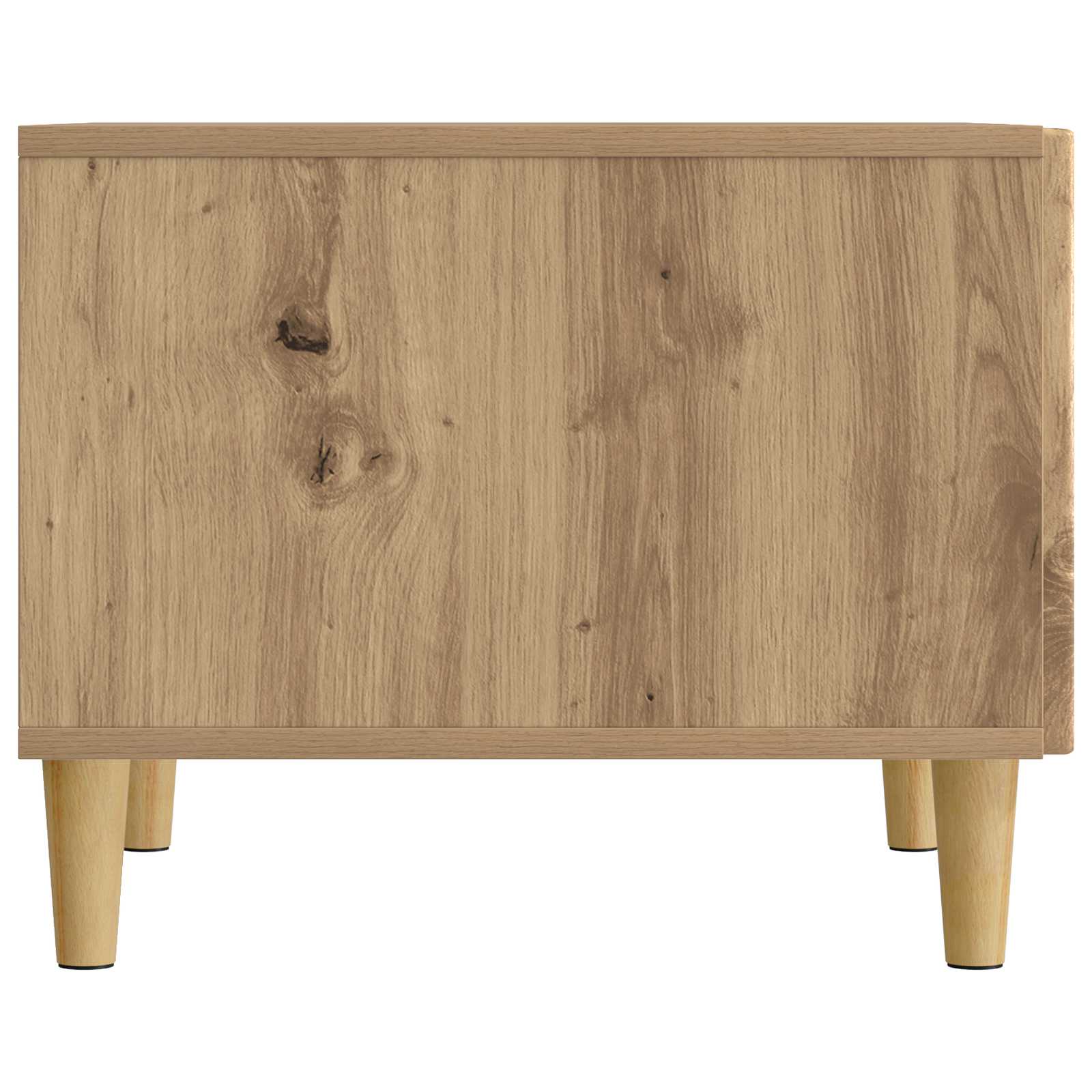 Table basse Chêne artisanal 49 x 50 x 40 cm Bois d'ingénierie - XIOS