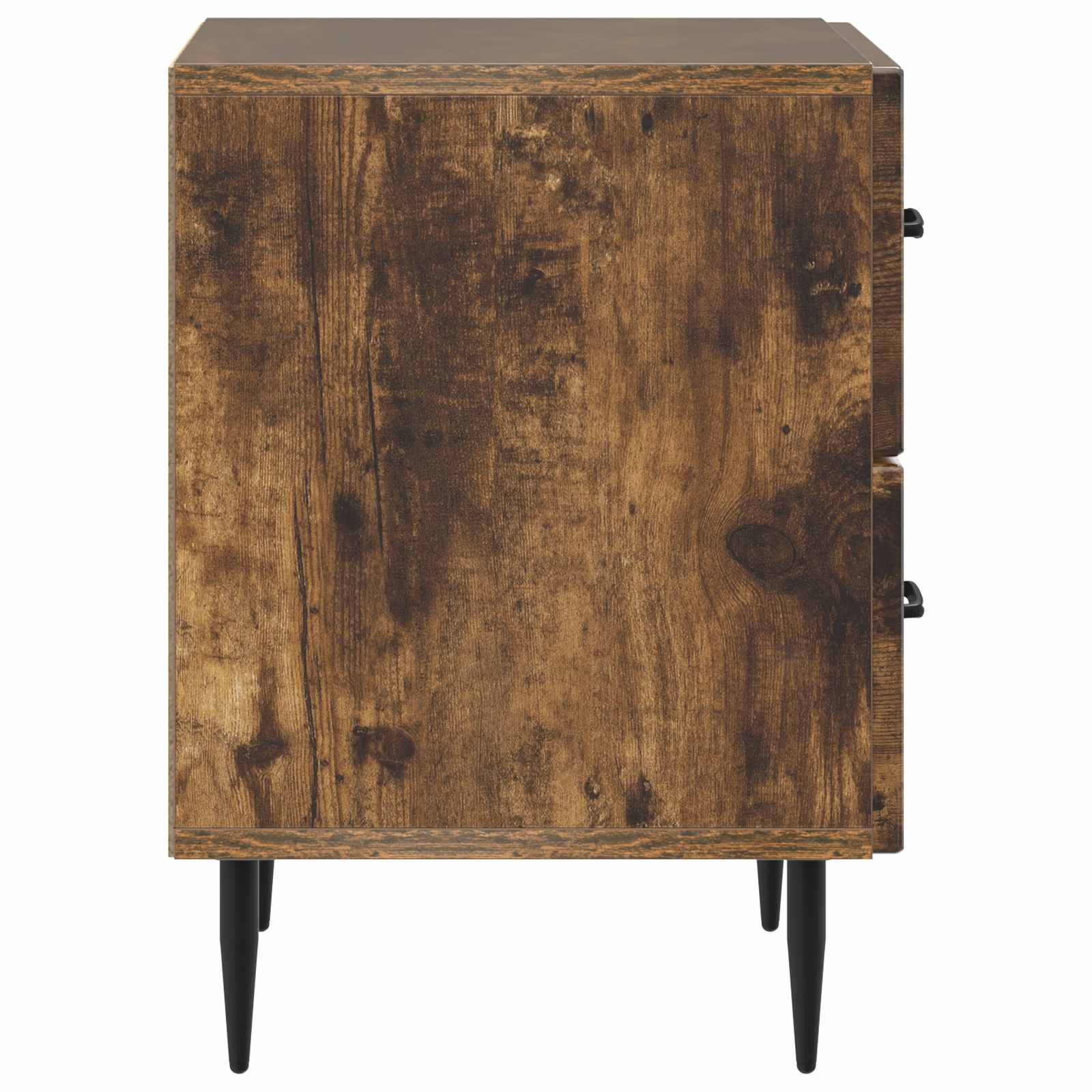Cabinet de chevet avec tiroir Chêne fumé 43 x 34,5 x 47,5 cm - XIOS
