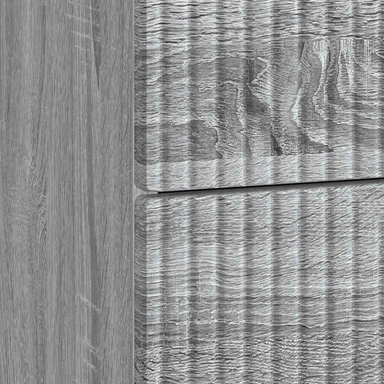 Cabinet de chevet avec tiroir Sonoma gris 43 x 34,5 x 47,5 cm - XIOS