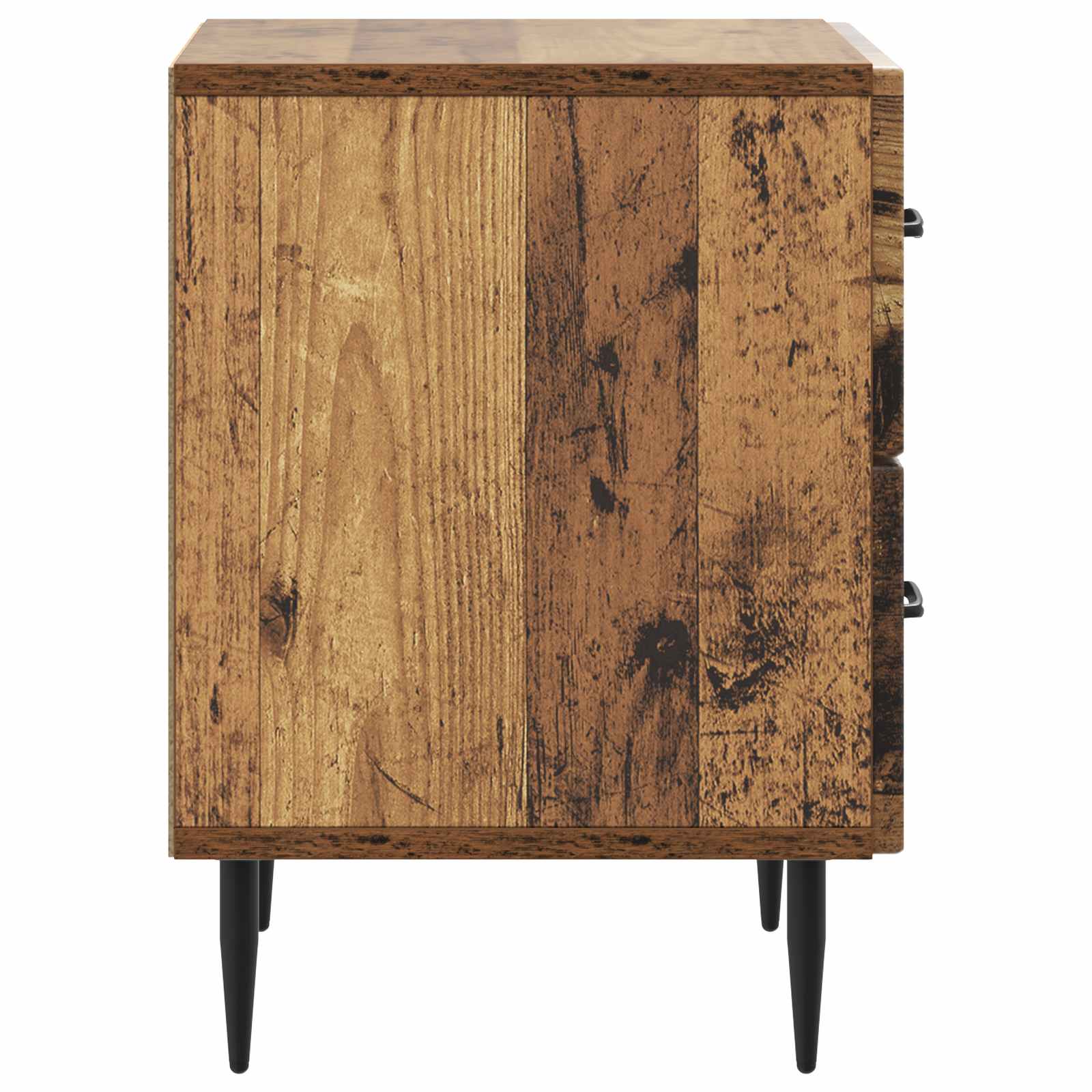 Cabinet de chevet 2 pcs Bois ancien 43 x 34,5 x 47,5 cm - XIOS