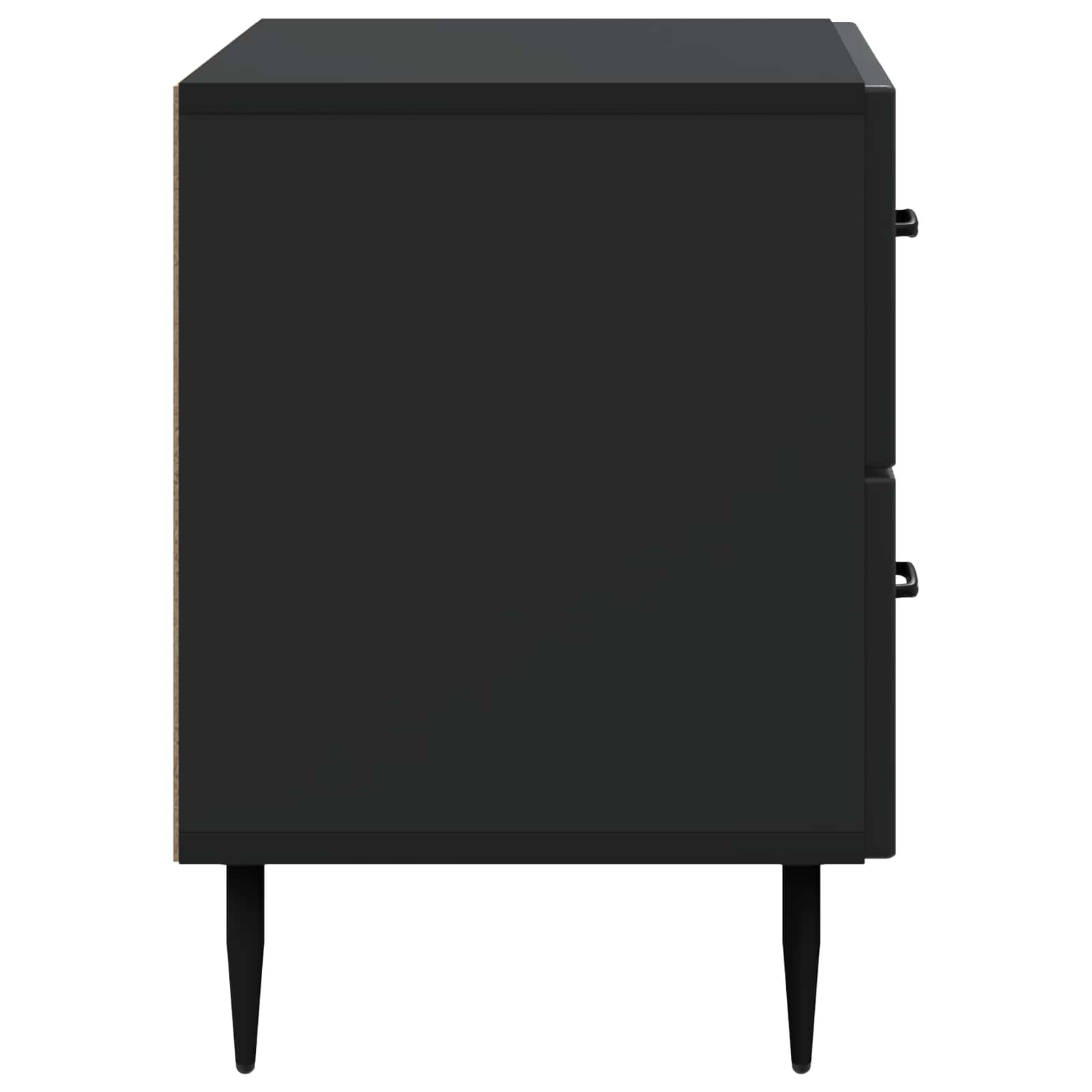 Cabinet de chevet Noir 62 x 34,5 x 47,5 cm Bois d'ingénierie - XIOS