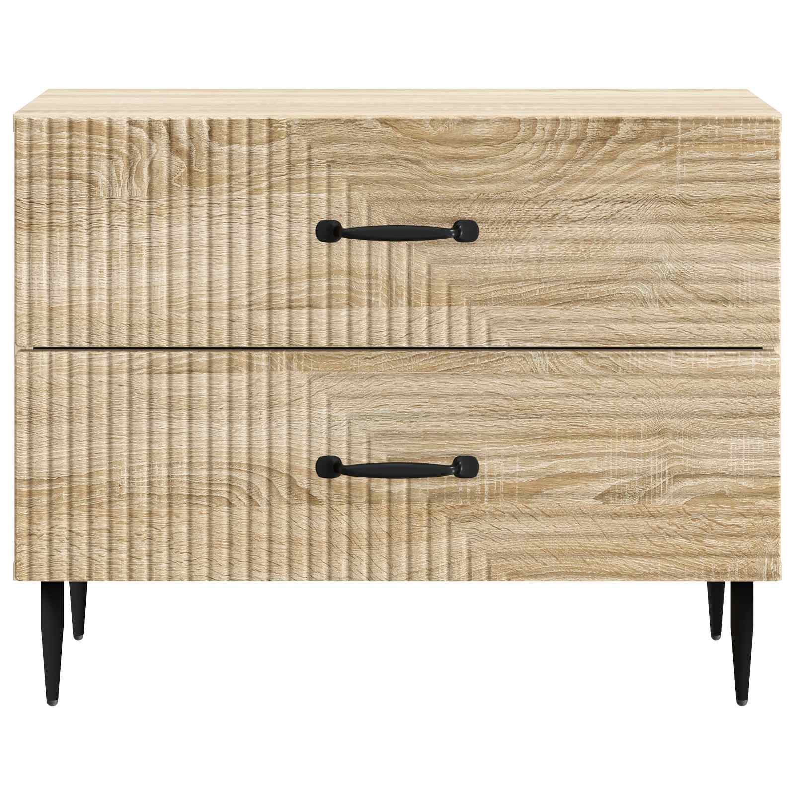Cabinet de chevet avec tiroir Chêne Sonoma 62 x 34,5 x 47,5 cm - XIOS
