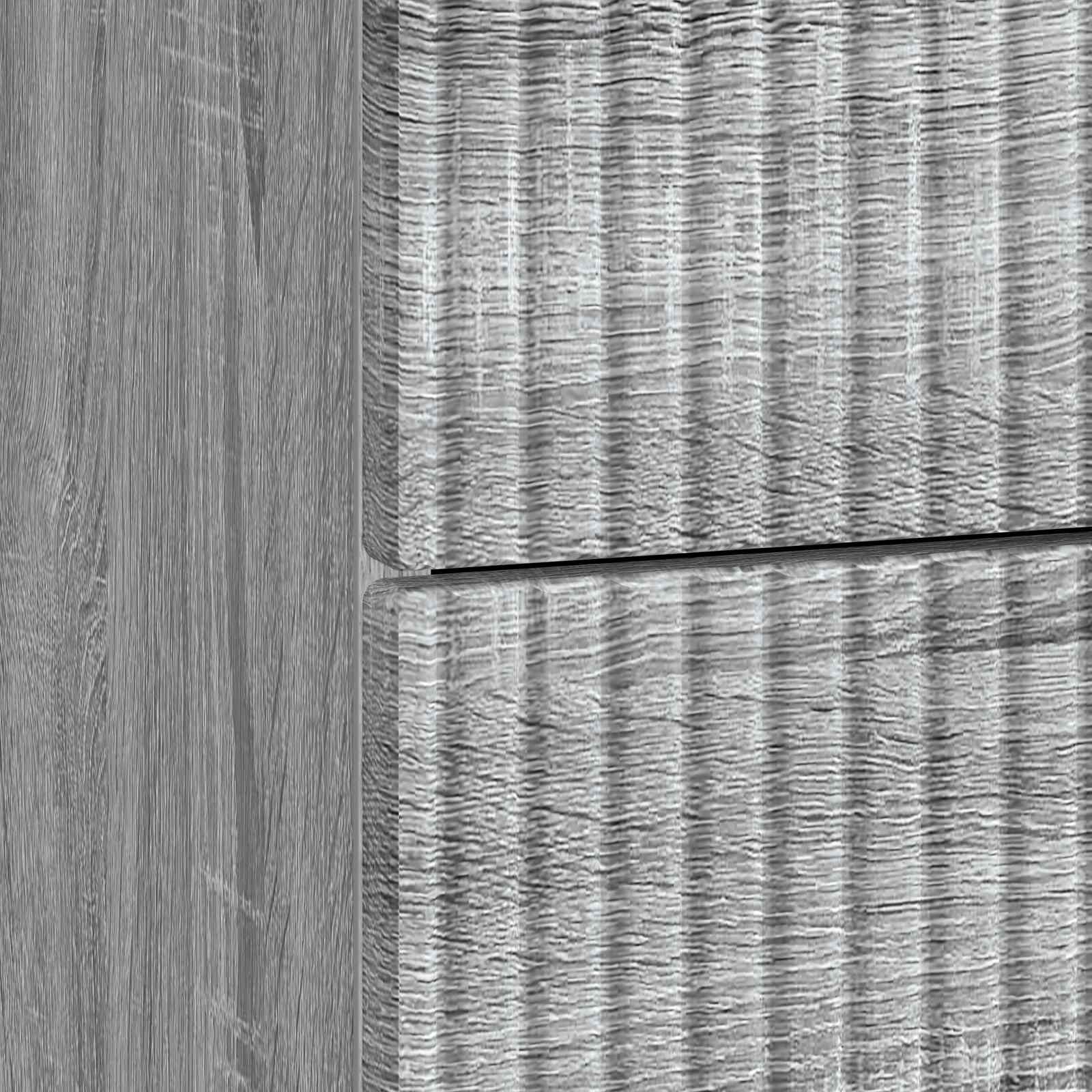 Cabinet de chevet avec tiroir Sonoma gris 62 x 34,5 x 47,5 cm - XIOS