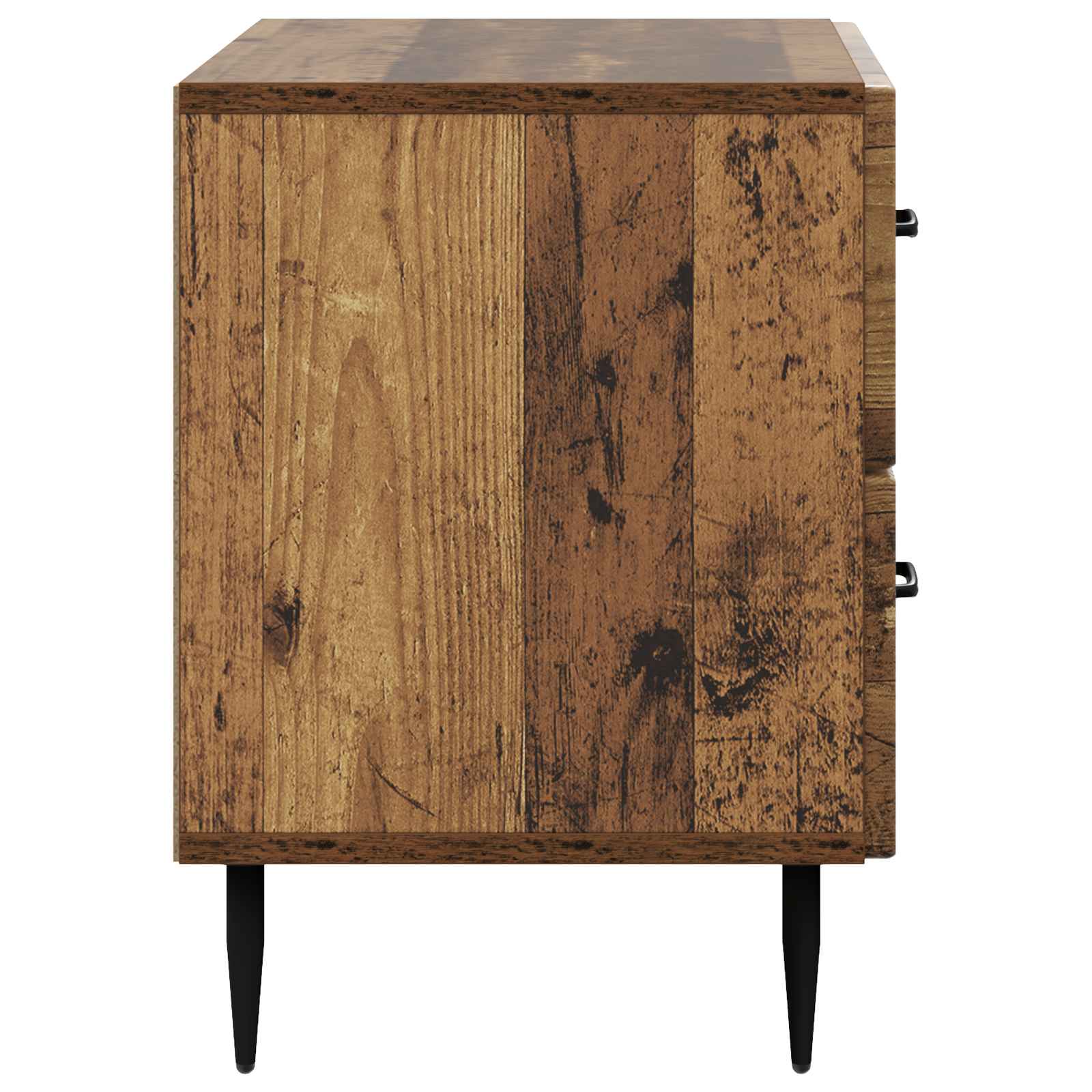 Cabinet de chevet avec tiroir Bois ancien 62 x 34,5 x 47,5 cm - XIOS