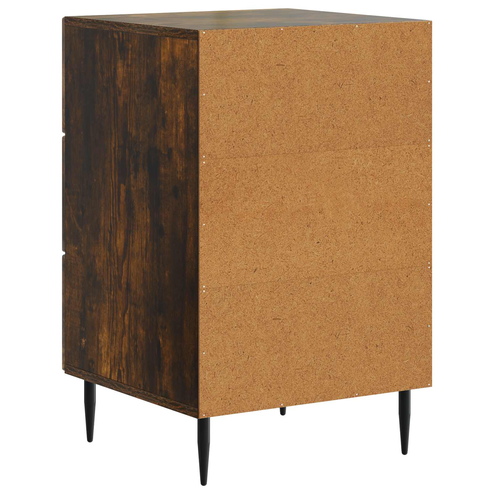 Cabinet de chevet avec tiroir Chêne fumé 43 x 41 x 66,5 cm - XIOS