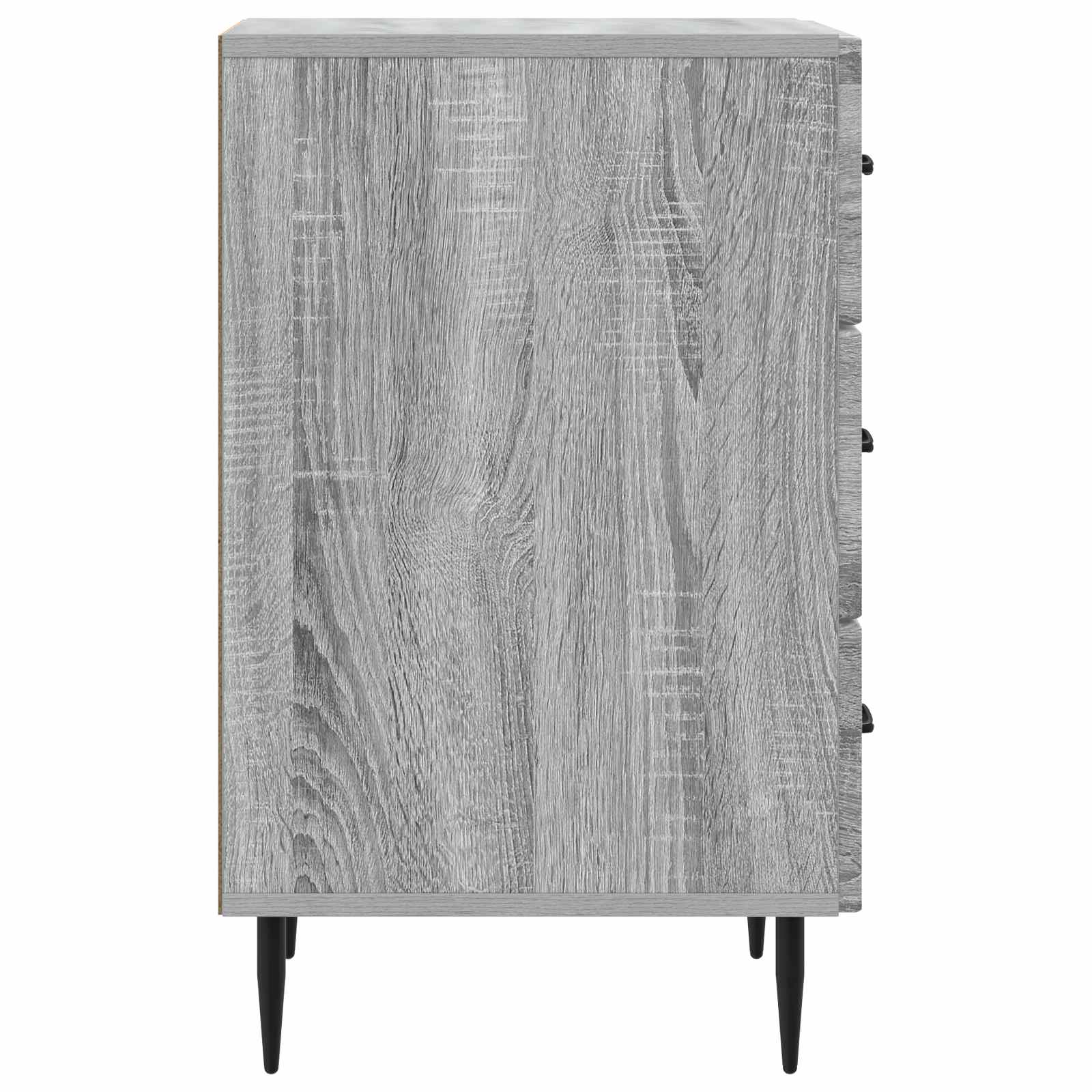 Cabinet de chevet avec tiroir Sonoma gris 43 x 41 x 66,5 cm - XIOS