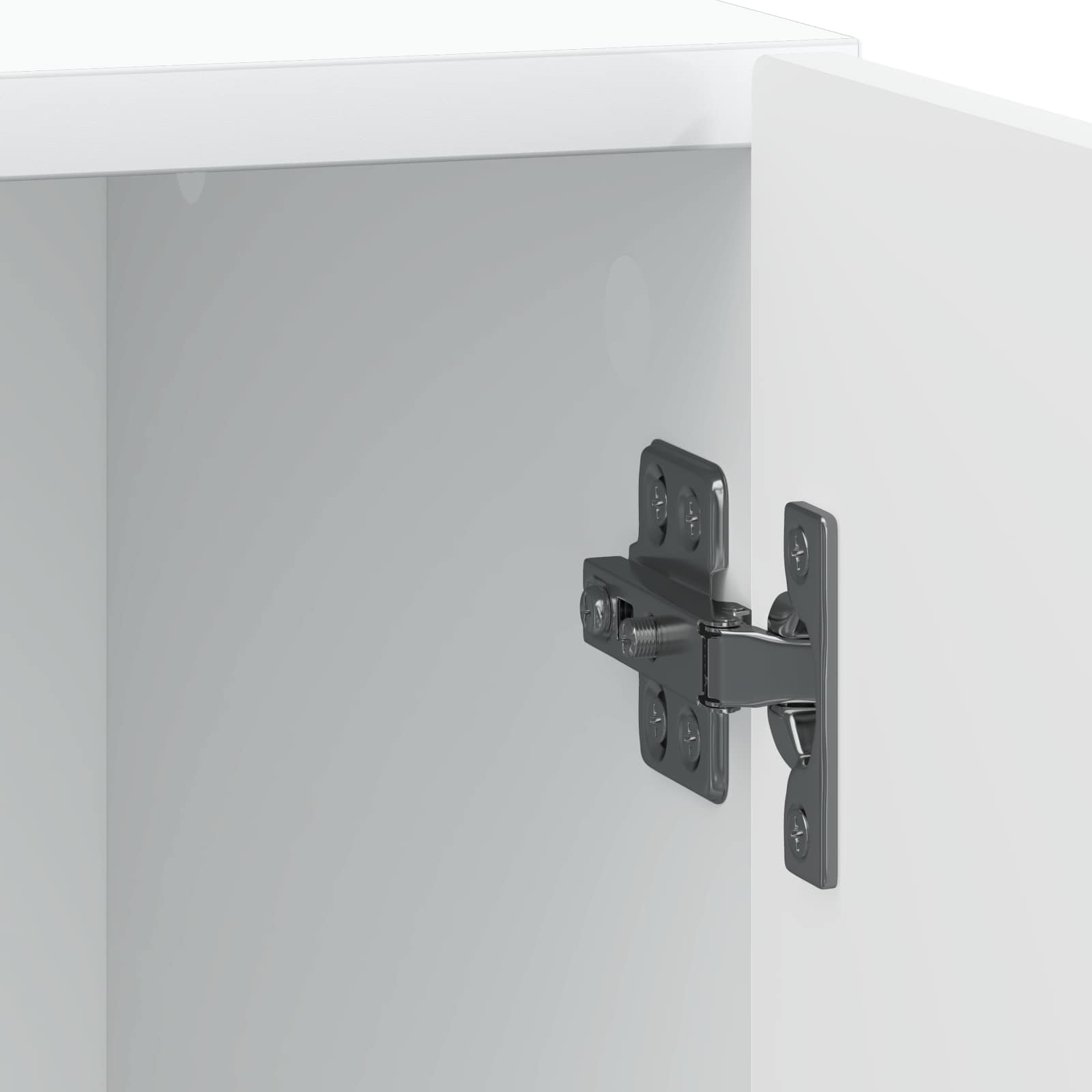 Cabinet de chevet 2 pcs Blanc 43 x 34,5 x 50 cm - XIOS