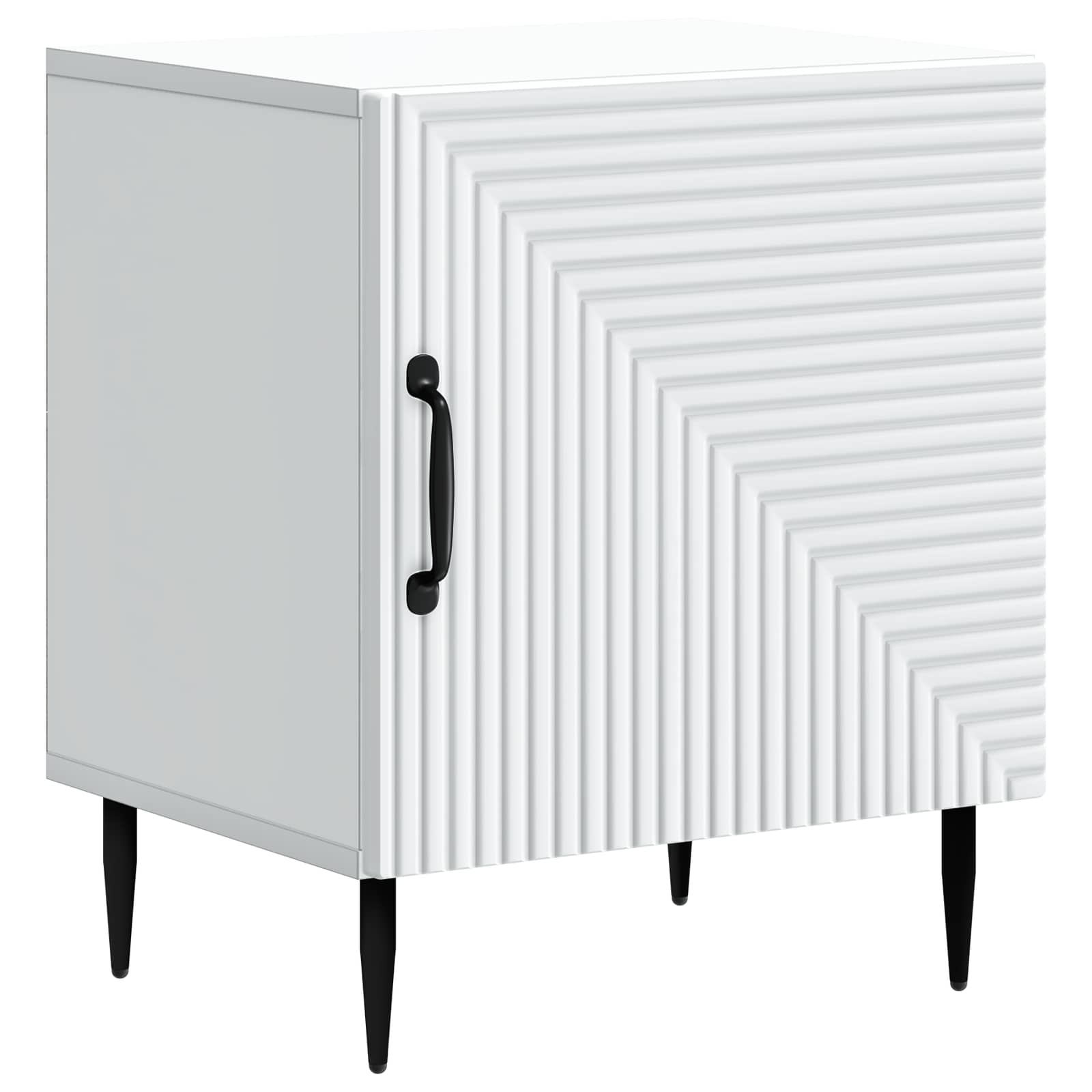Cabinet de chevet 2 pcs Blanc 43 x 34,5 x 50 cm - XIOS
