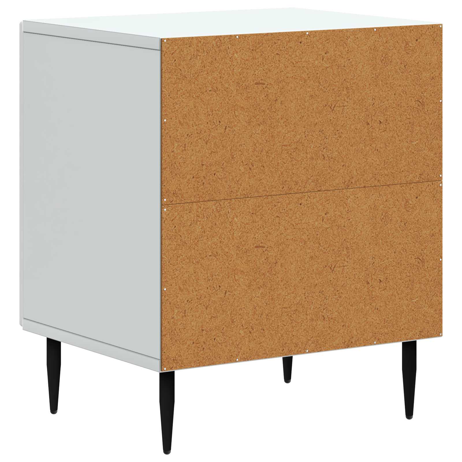 Cabinet de chevet 2 pcs Blanc 43 x 34,5 x 50 cm - XIOS