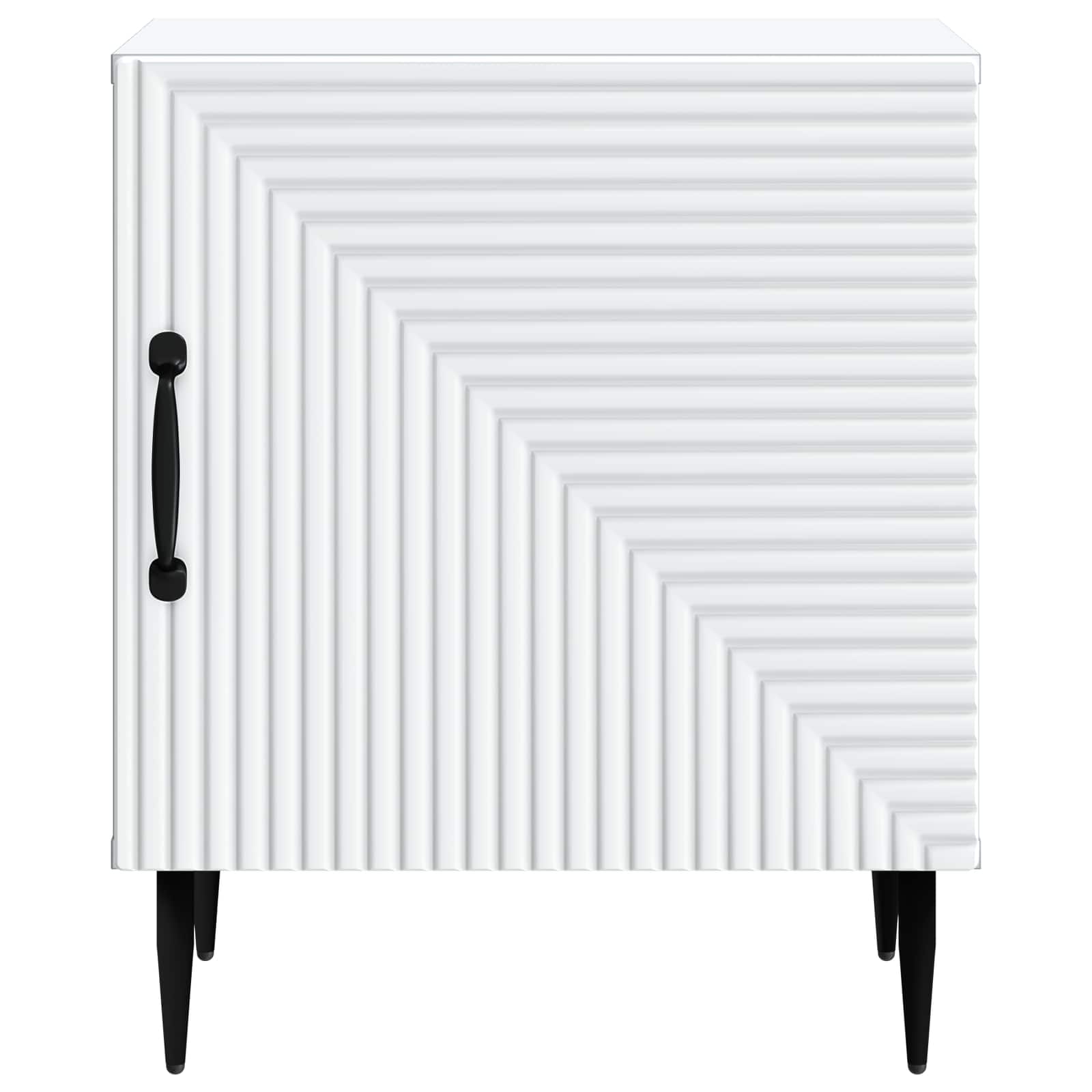 Cabinet de chevet 2 pcs Blanc 43 x 34,5 x 50 cm - XIOS