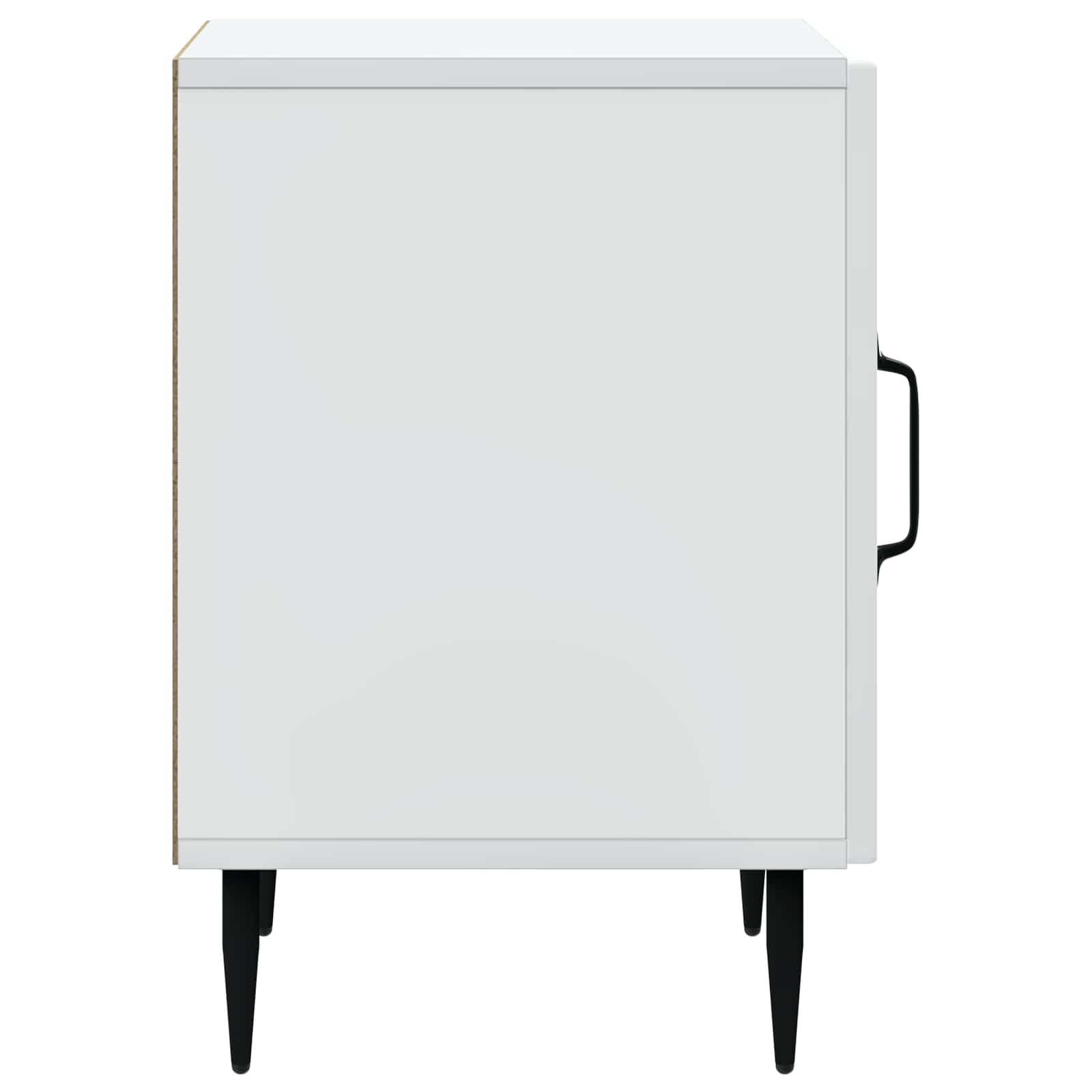 Cabinet de chevet 2 pcs Blanc 43 x 34,5 x 50 cm - XIOS