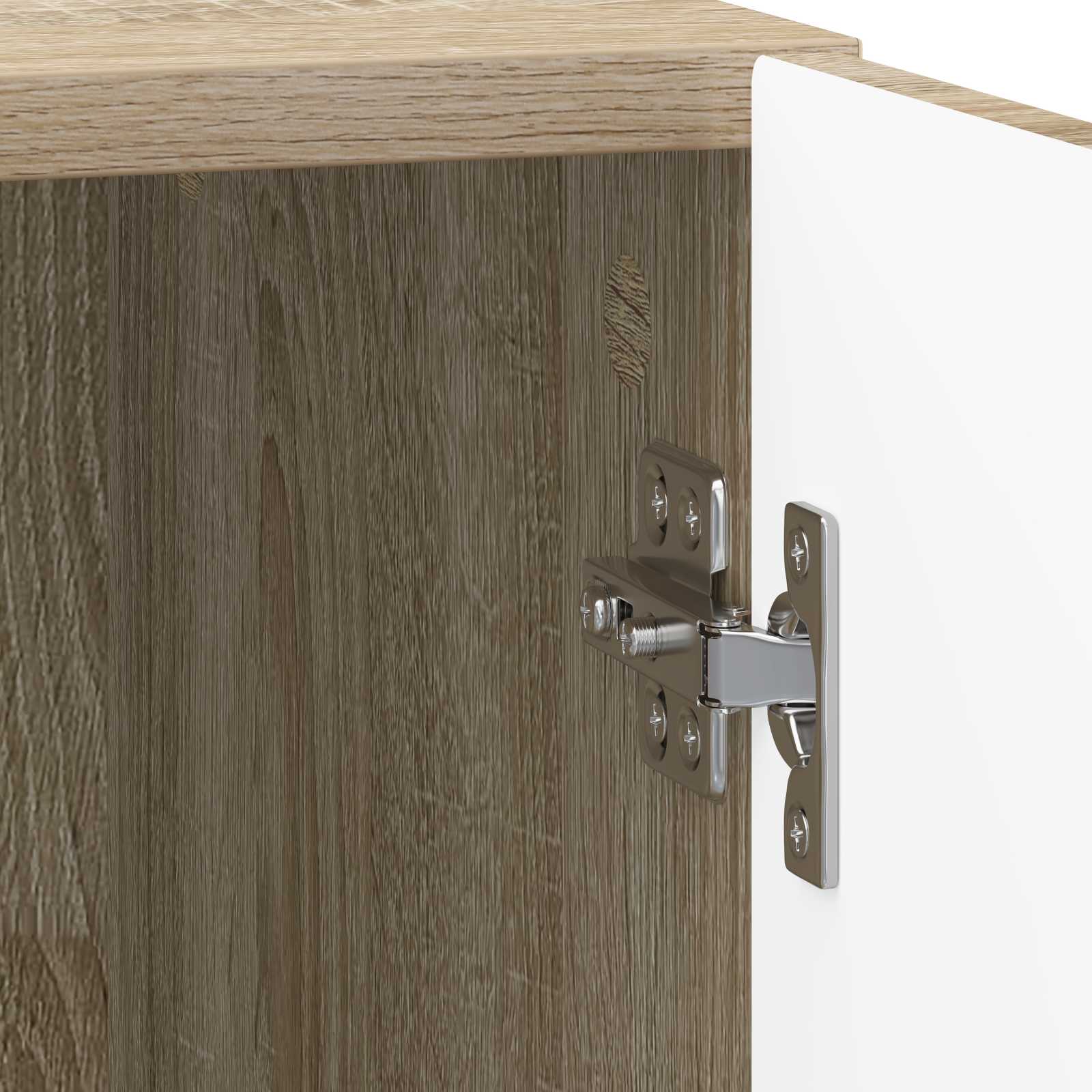 Cabinet de chevet Chêne Sonoma 43 x 34,5 x 50 cm - XIOS