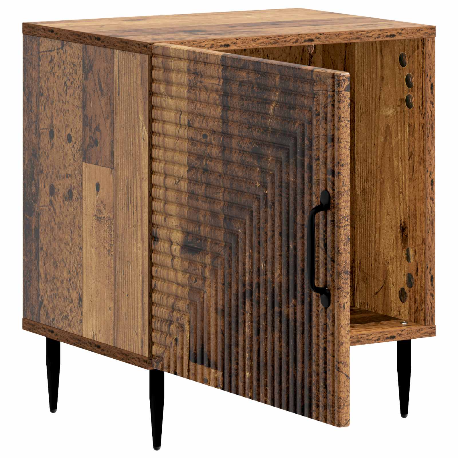 Cabinet de chevet 2 pcs Bois ancien 43 x 34,5 x 50 cm - XIOS