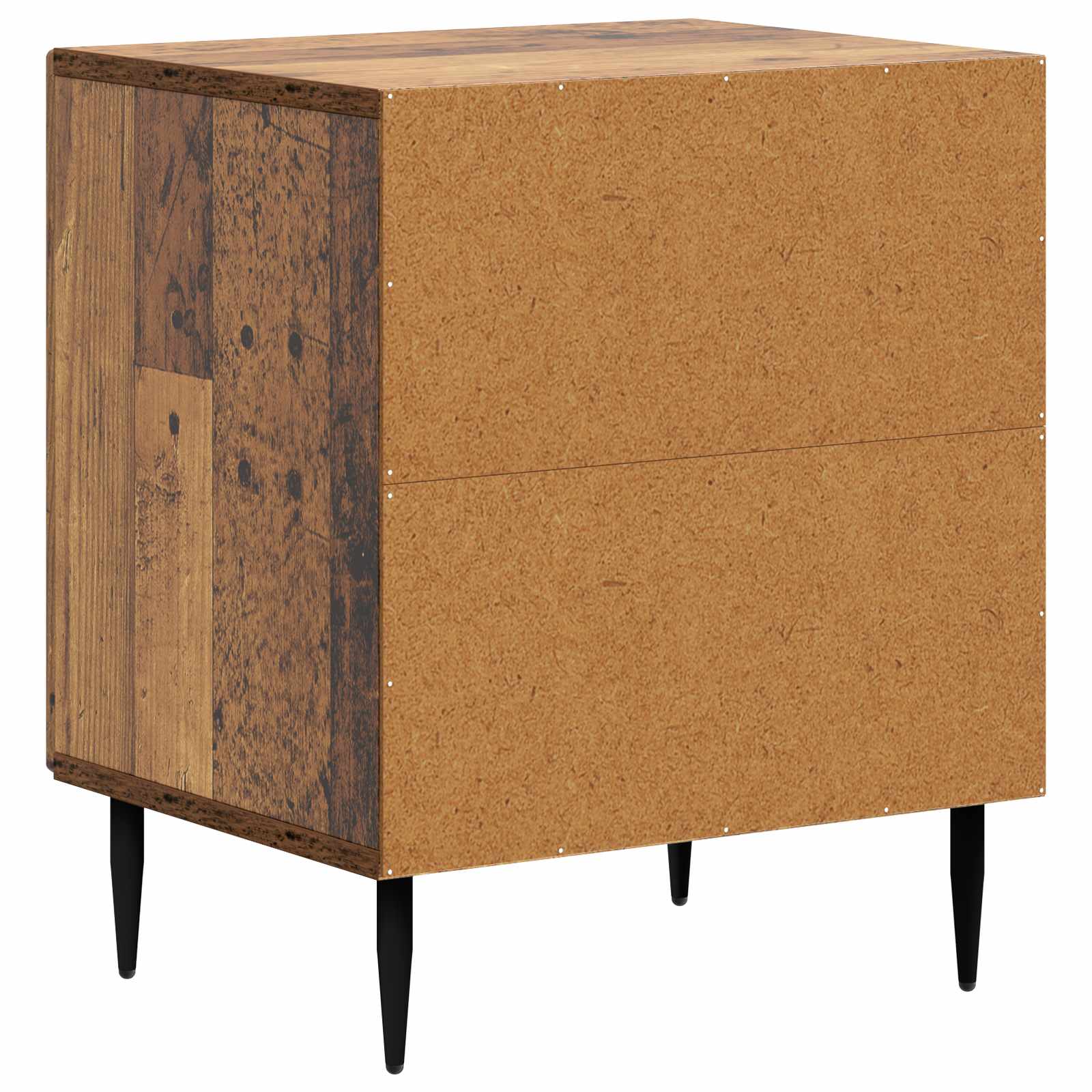 Cabinet de chevet 2 pcs Bois ancien 43 x 34,5 x 50 cm - XIOS