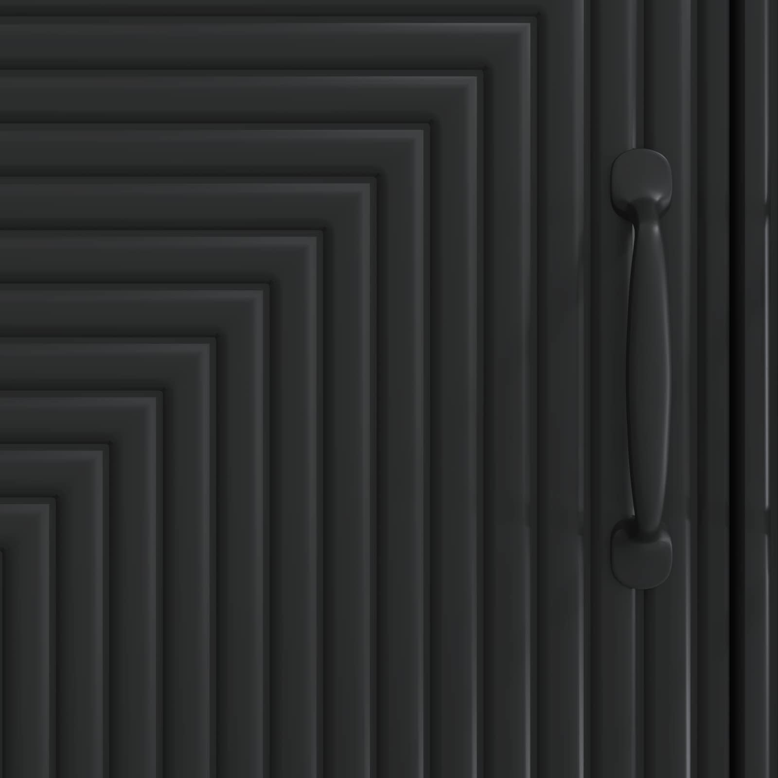 Buffet Noir 66 x 34,5 x 89,5 cm Bois d'ingénierie - XIOS