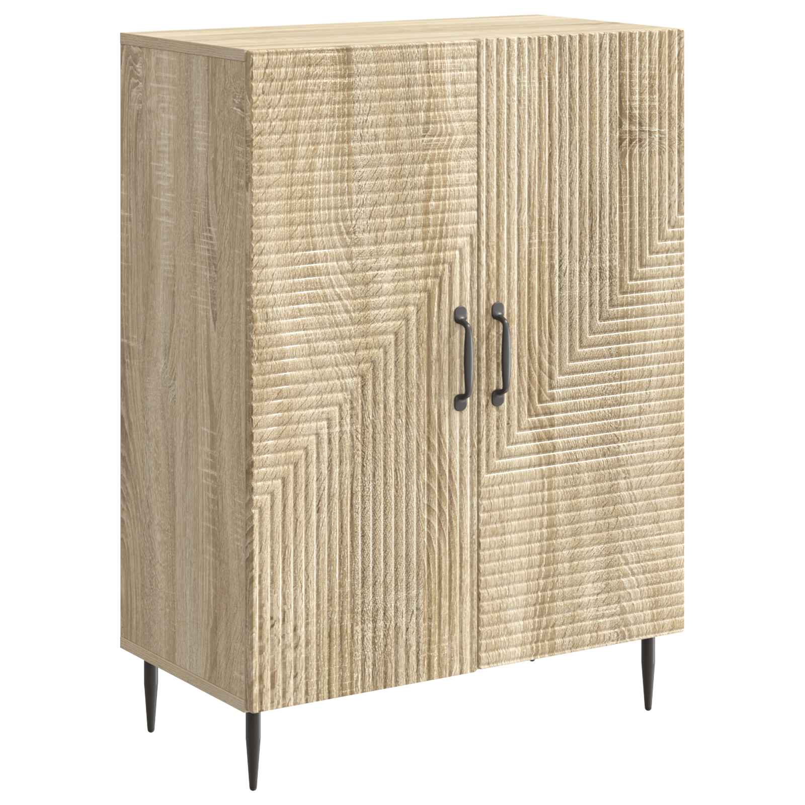 Buffet Chêne Sonoma 66 x 34,5 x 89,5 cm Bois d'ingénierie - XIOS