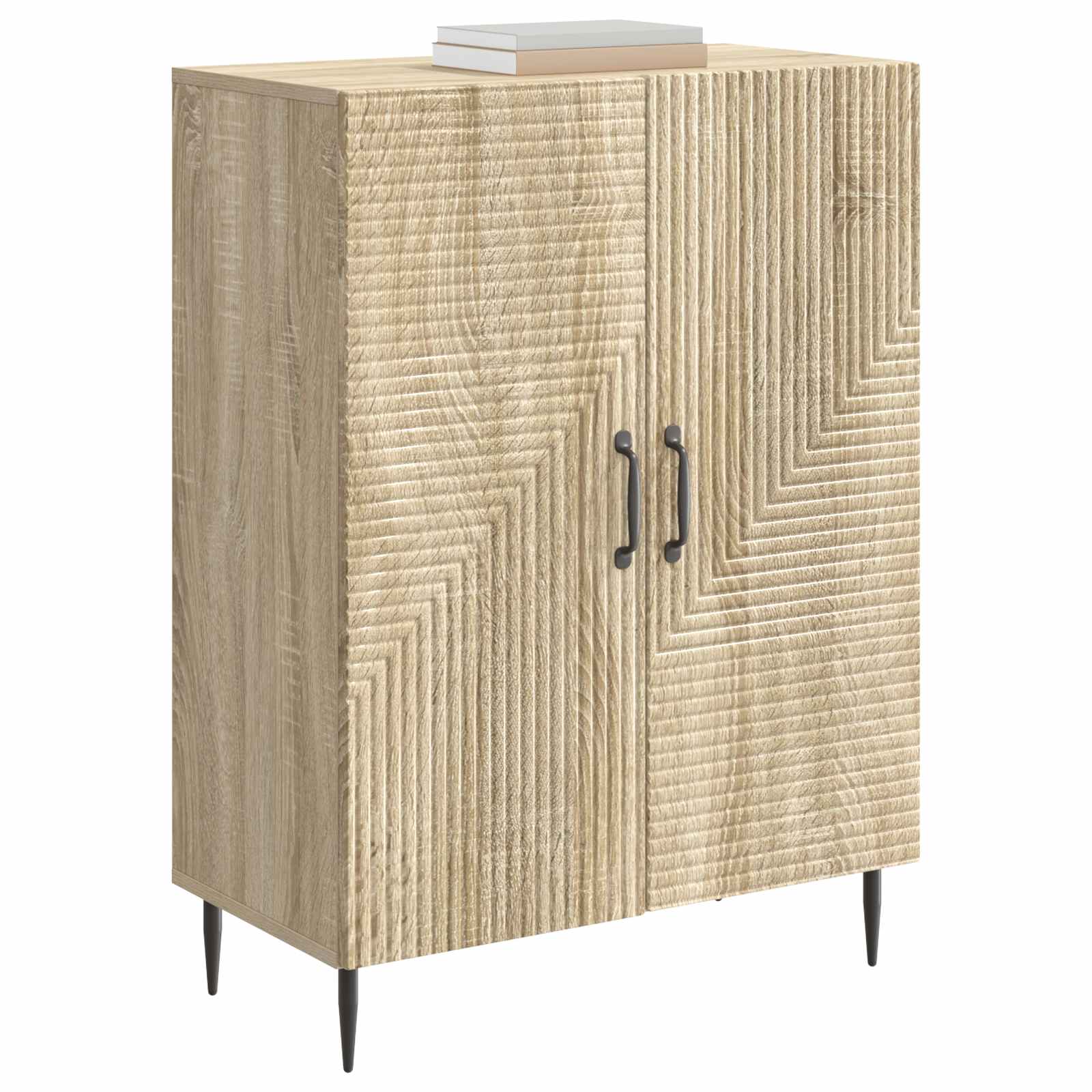 Buffet Chêne Sonoma 66 x 34,5 x 89,5 cm Bois d'ingénierie - XIOS