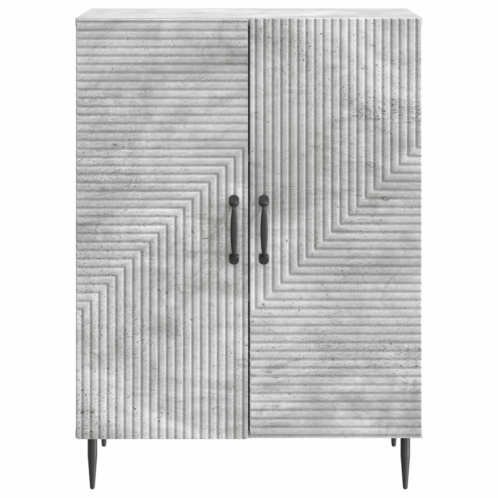 Buffet Gris béton 66 x 34,5 x 89,5 cm Bois d'ingénierie - XIOS