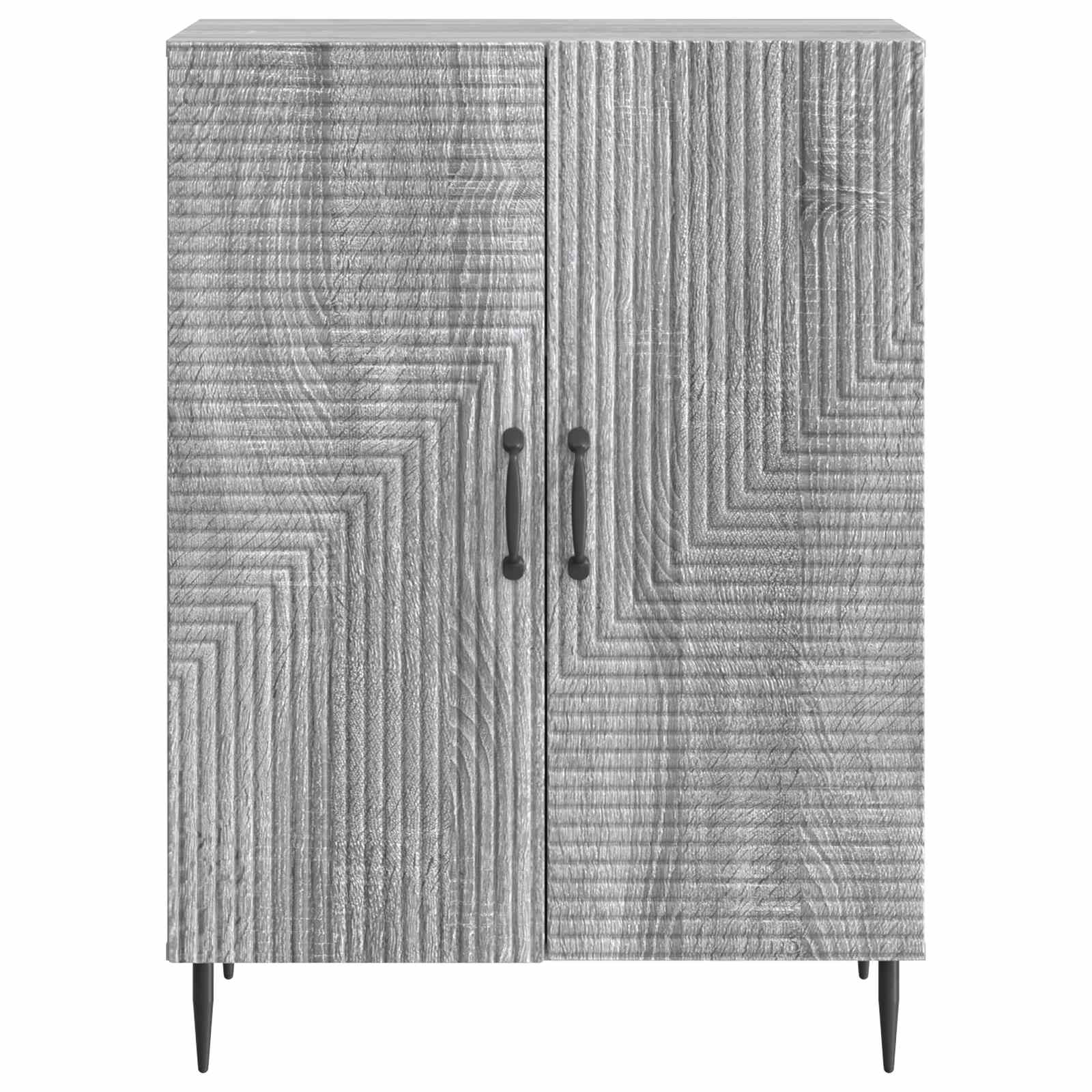 Buffet Sonoma gris 66 x 34,5 x 89,5 cm Bois d'ingénierie - XIOS