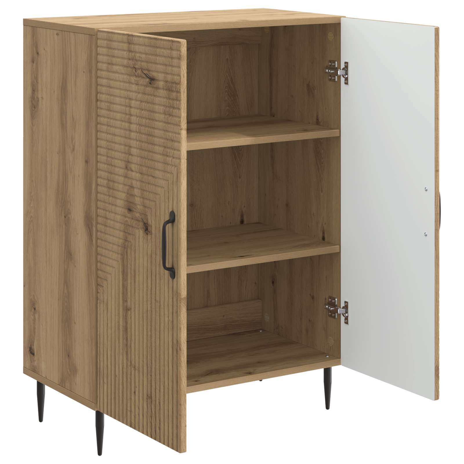 Buffet Chêne artisanal 66 x 34,5 x 89,5 cm Bois d'ingénierie - XIOS